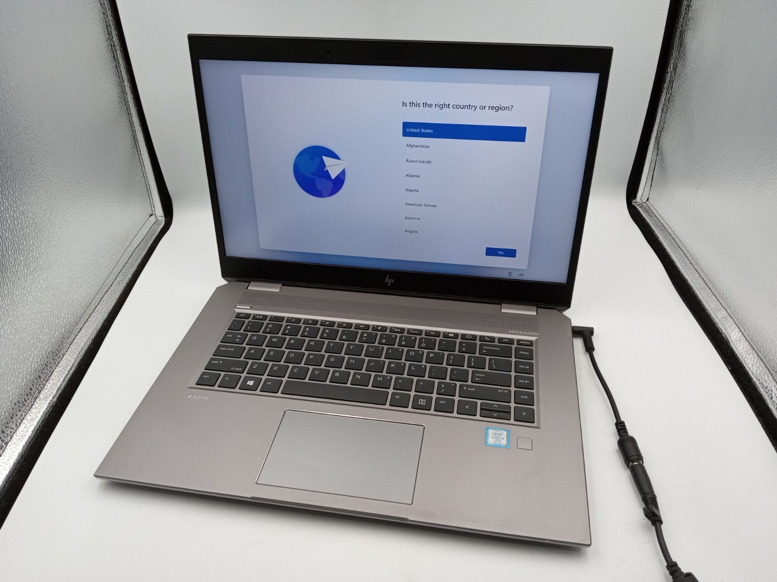 HP ZBook Studio G5 15″ i7-8850H 4GB RAM 128GB SSD Win11 – NO BATTERY – READ -RR