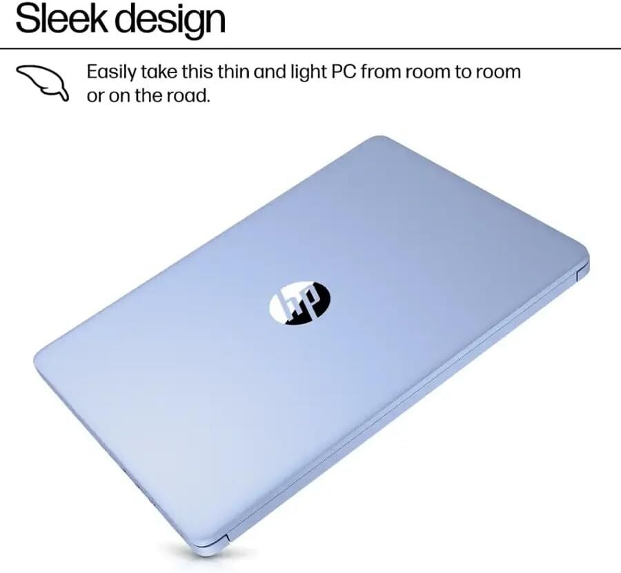HP 2025 New Laptop Intel N150 8/16GB RAM 126/384GB Storage Wi-Fi 6 Windows 11