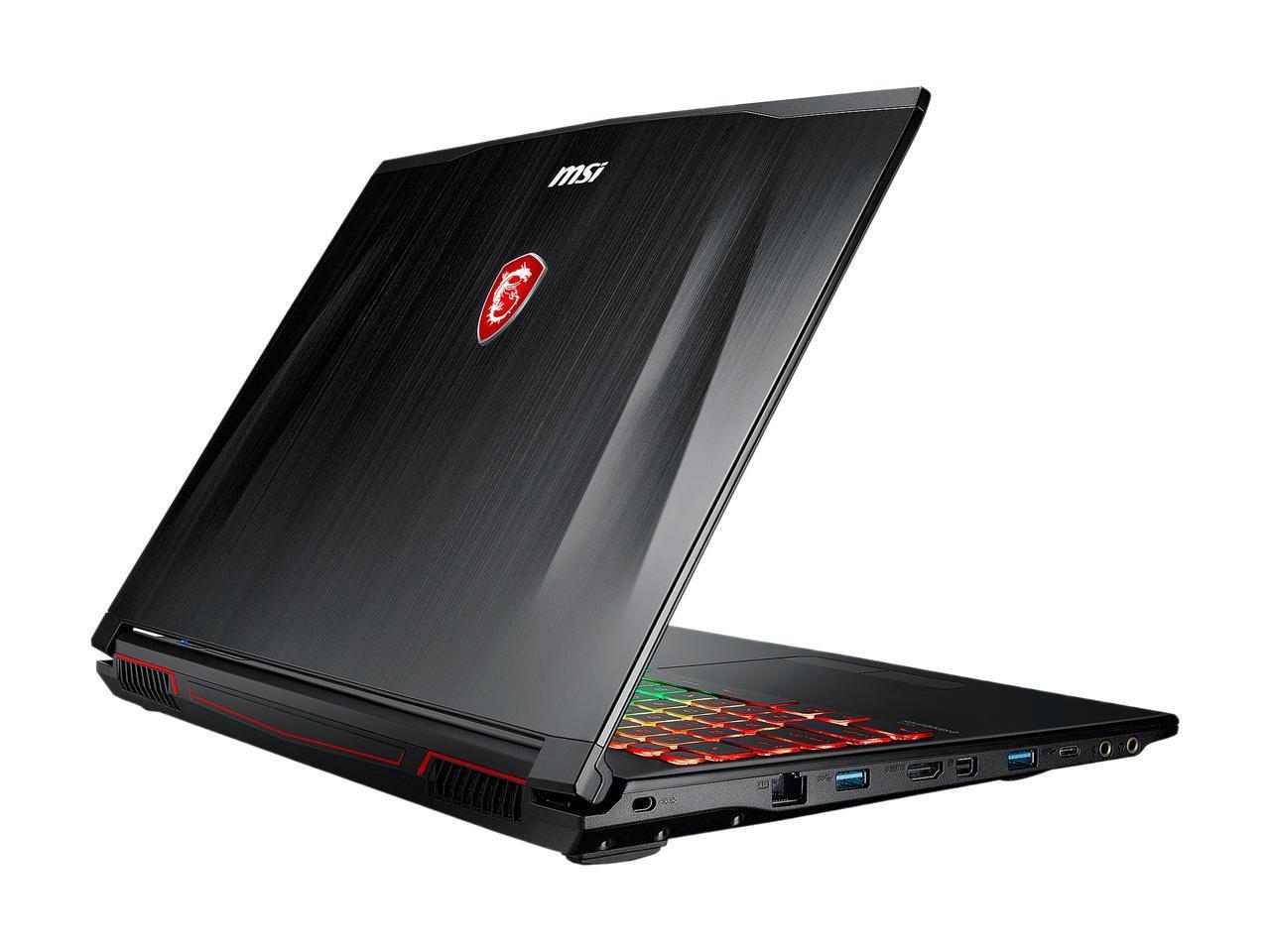 MSI 15.6″ GP62MVRX Leopard Pro Custom i7-7700HQ GTX 1070 8GB GDDR5 32GB 512 SSD