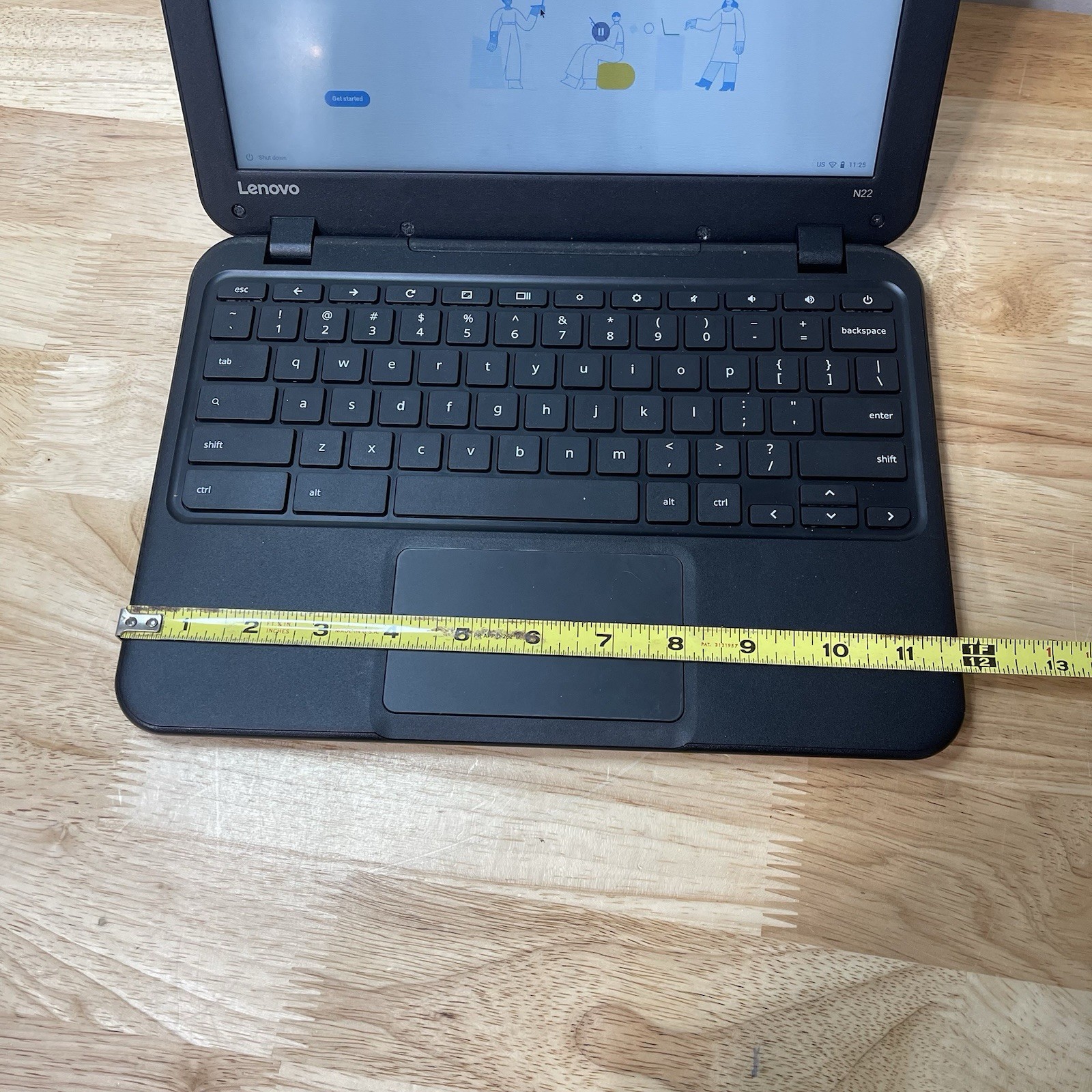 Lenovo N22-20 Chromebook ChromeOS 11.6″ 4GB 16GB SSD w/AC Adapter WORKING