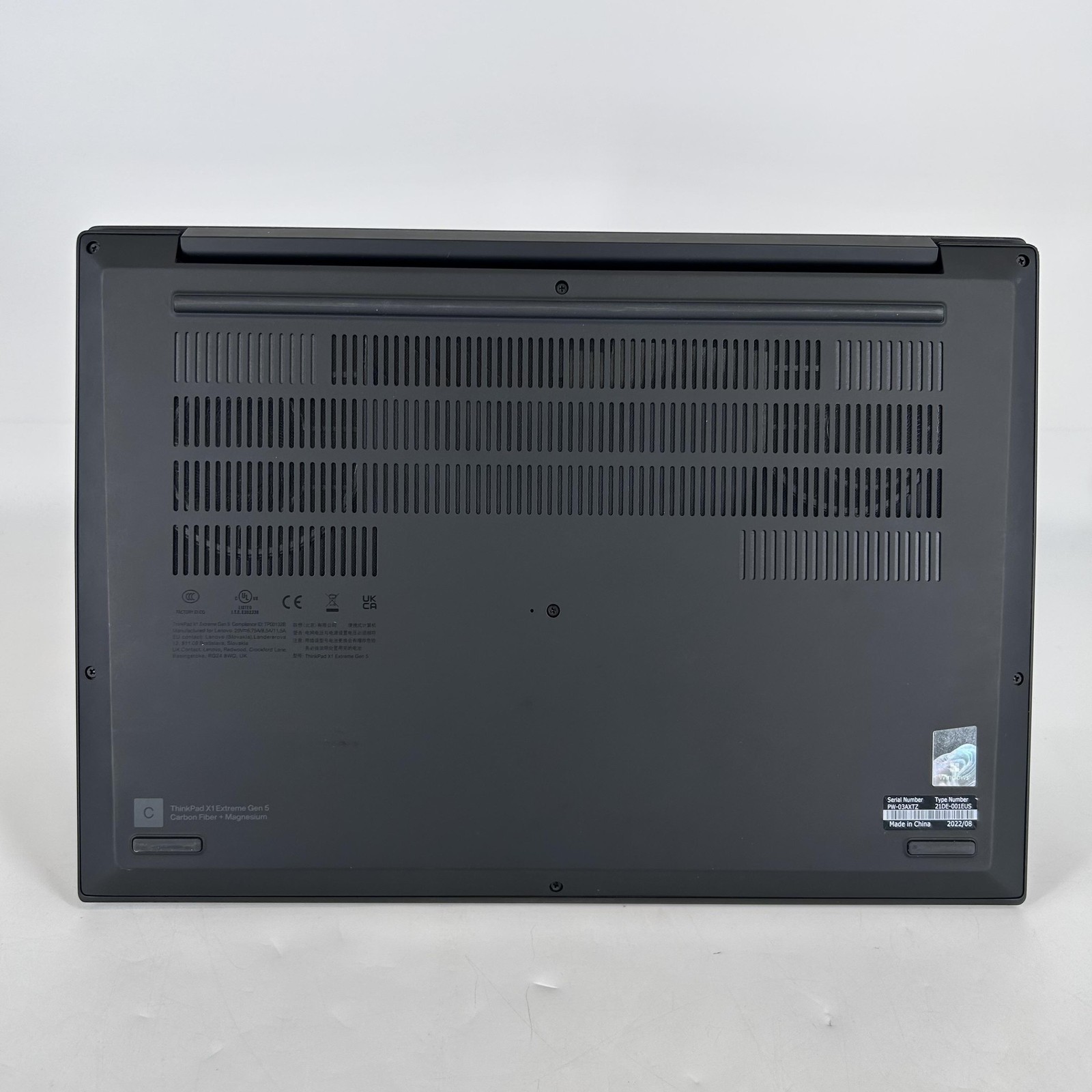 Lenovo ThinkPad X1 Extreme Gen 5 16 UHD+ TOUCH i9-12900H 64GB 2TB RTX 3080 Ti