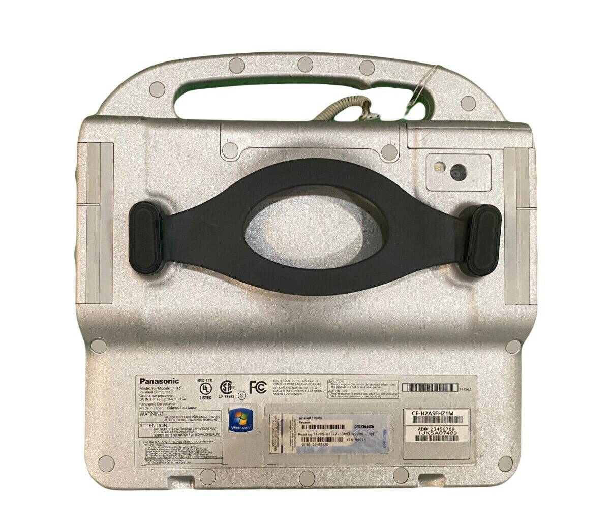 Panasonic CF-H2 Toughbook Core i5-2557M 1.70GHz 4GB Win7 Dual-Batt w/Stylus #8