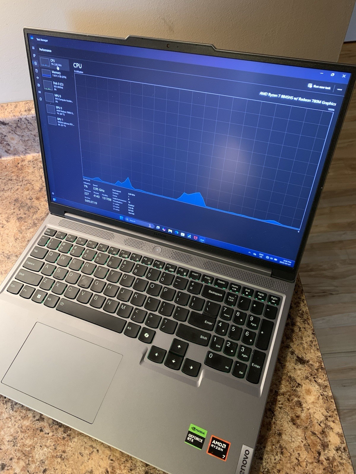 Gaming laptop RTX