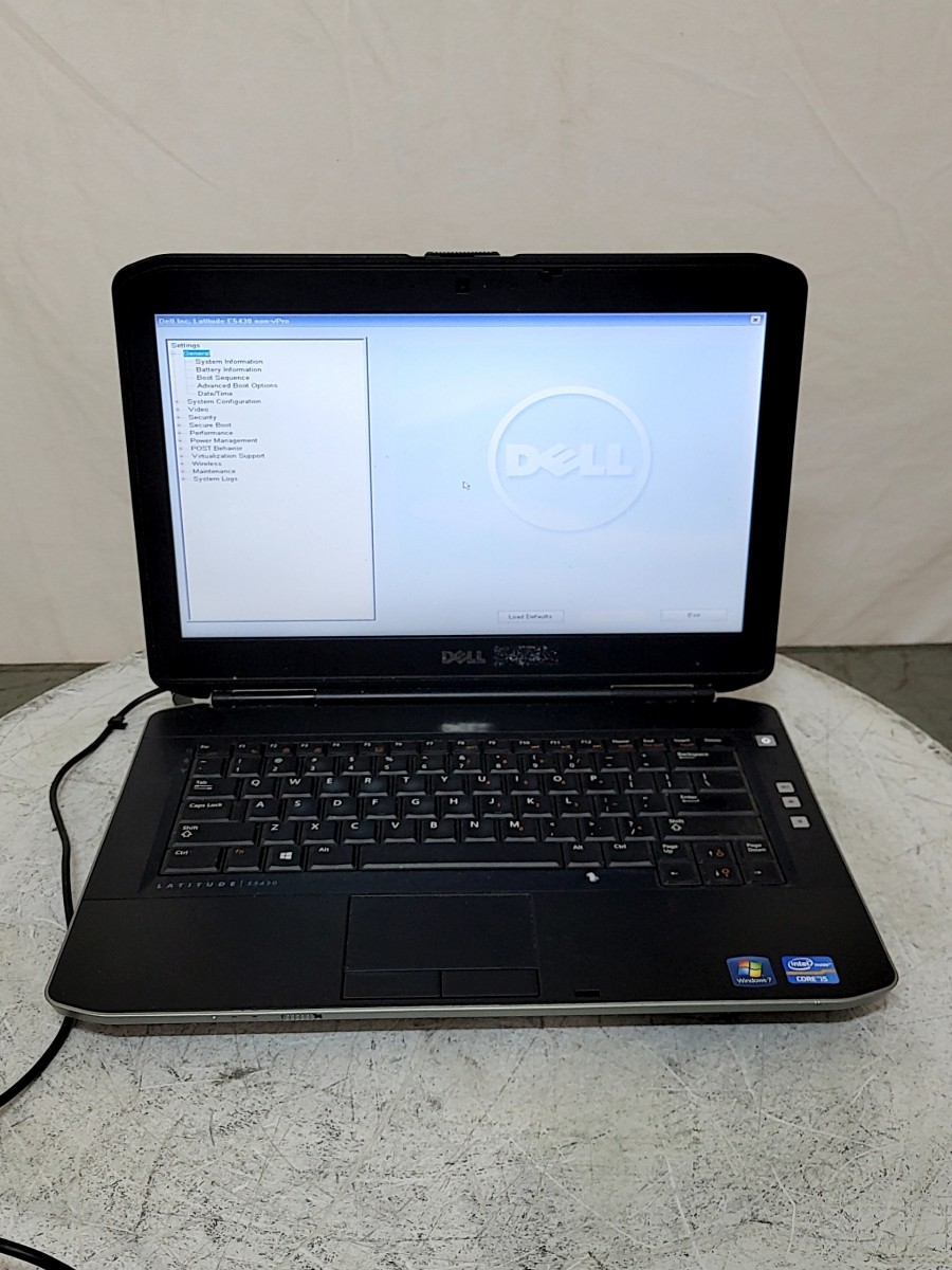 DELL LATITUDE E5430 NON-VPRO P27G 14″ Laptop Core I5-3210M 4GB 320GB SEE NOTES