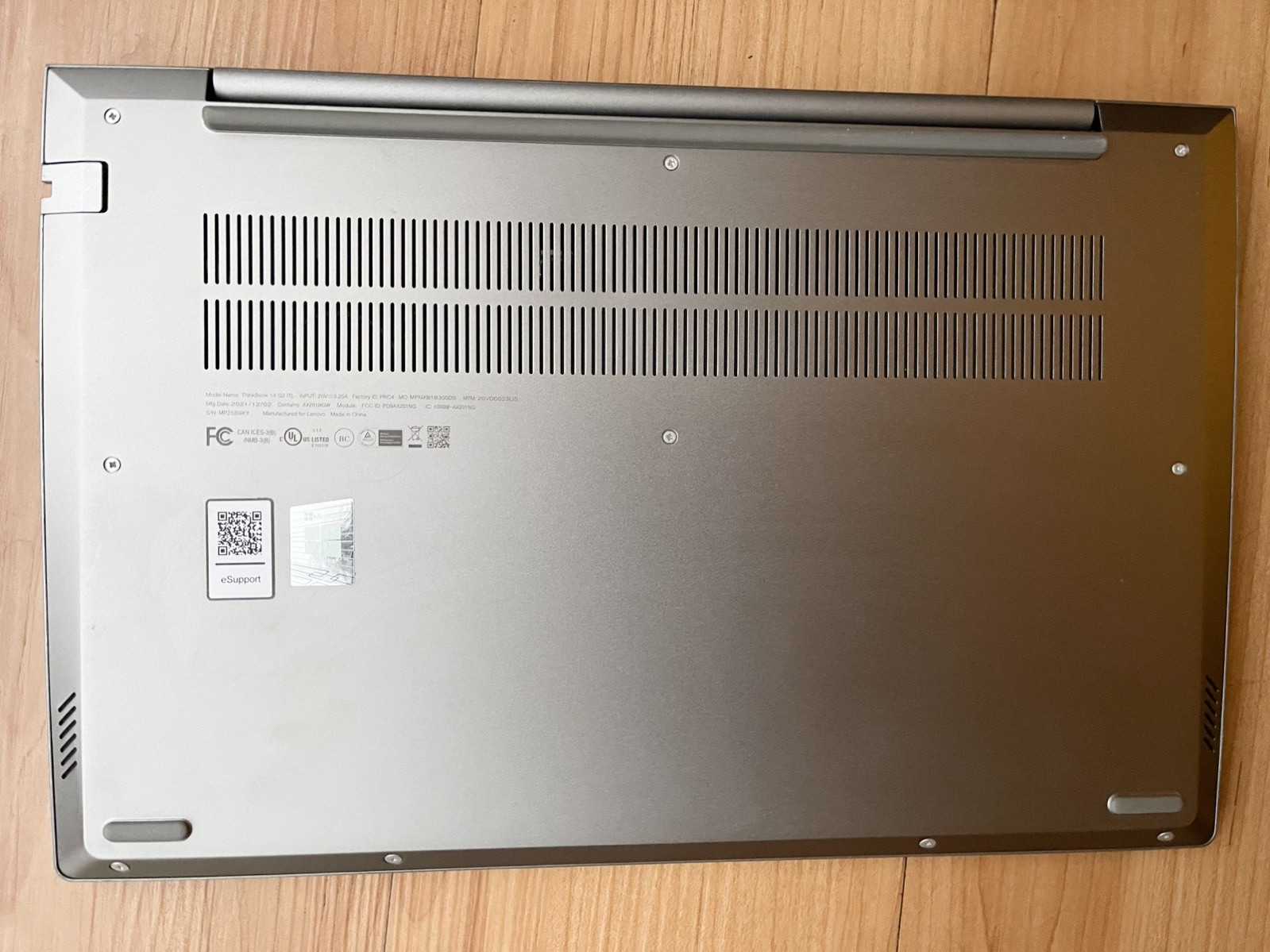 Lenovo ThinkBook 14 G2 ITL 14″ Core i5-1135G7 8GB RAM 256GB SSD, Fingerprint