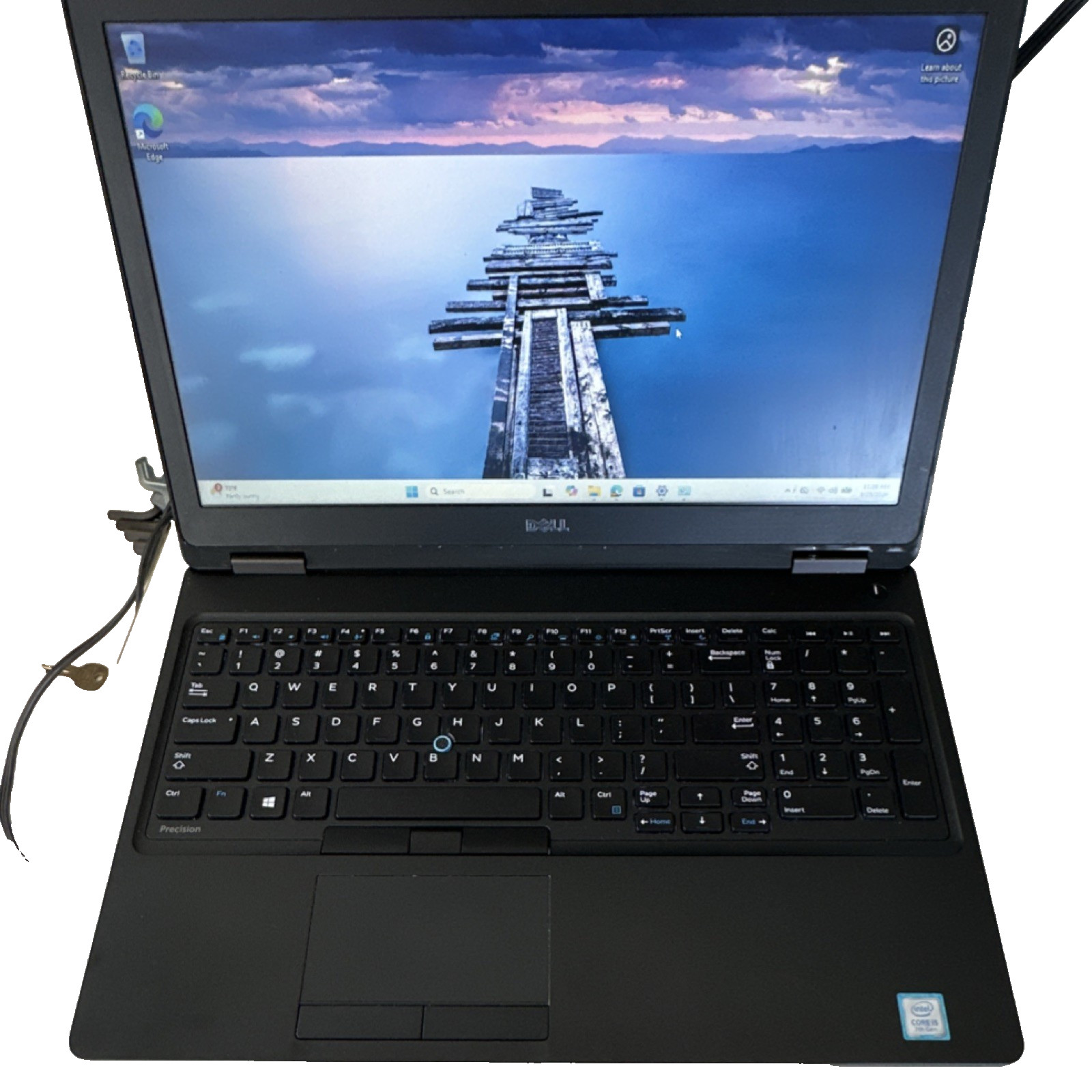 Dell Precision 3520 15″ Intel Core i5-7440HQ 8GB SSD Win 11 Business Webcam