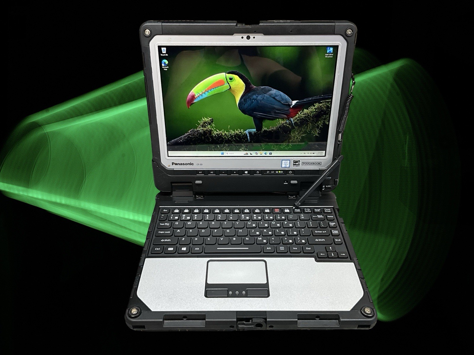 Toughbook Panasonic CF-33 I5-6300U 8GB RAM 256GB SSD Win11P W/CHARGER