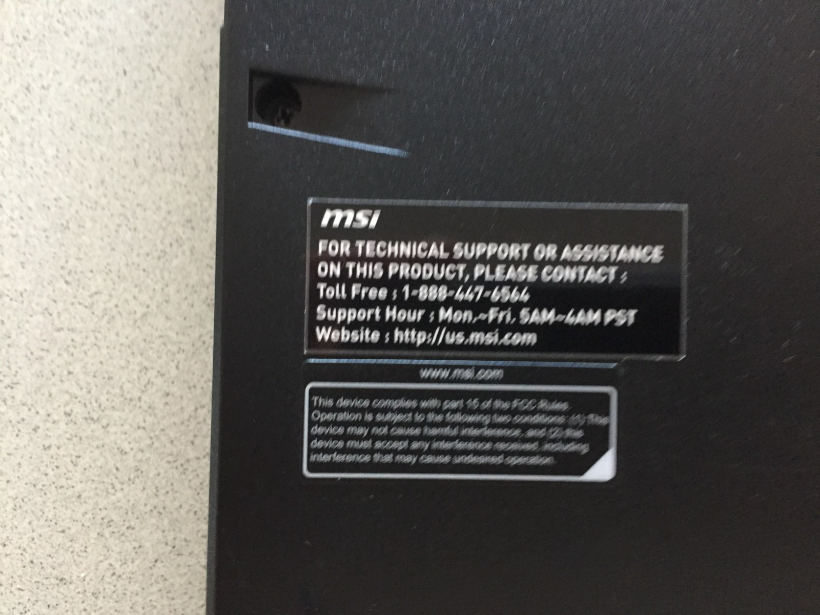 MSI MS-16W2 GF65 THIN 10UE i7 15.6′ NVIDIA RTX 3060