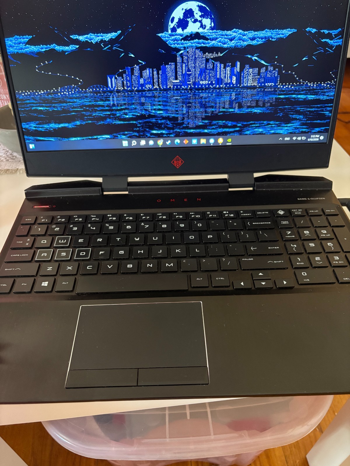 HP Omen 15 (Core i7, NVIDIA GeForce RTX 2060 Graphics 1TB, 128 GB, SSD, 16GB.