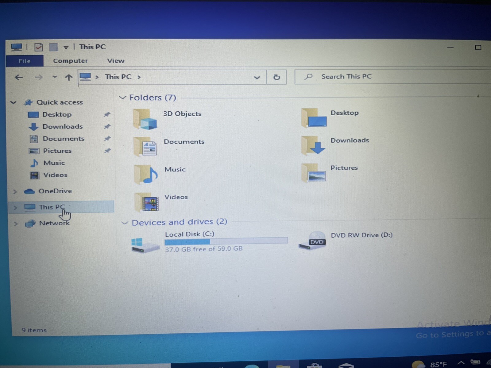 Lenovo ThinkPad T520 15.6in 2.8 GHZ 6GB RAM 60GB HDD Win 10 Pro Read Info