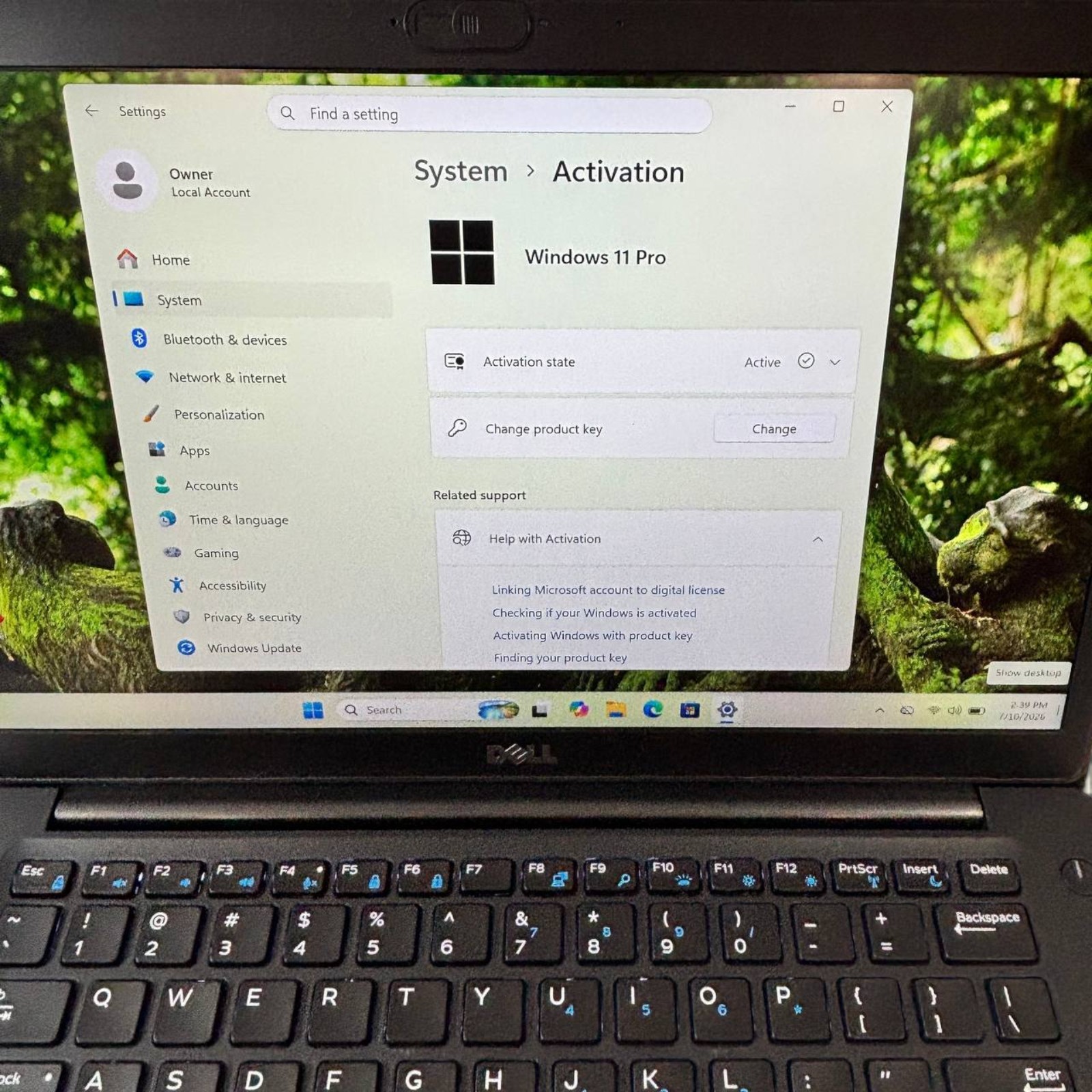 Dell Latitude 7480 – Intel i7-7660U, 8GB RAM, 256GB SSD – Win-11 #167