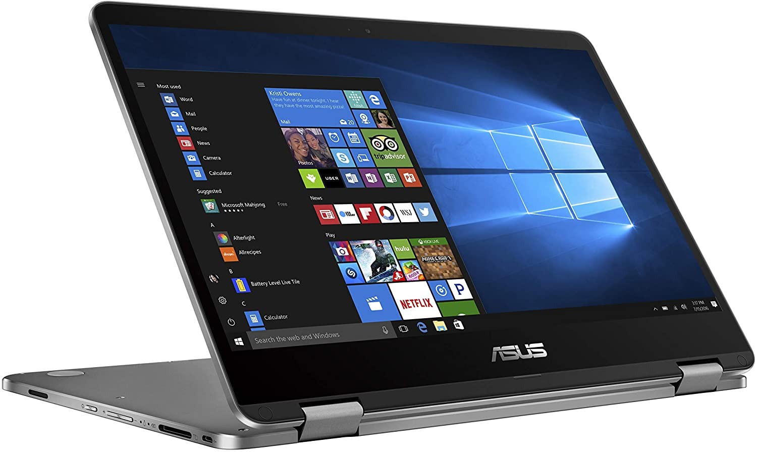 ASUS Vivobook Flip 14 14″ Touch Intel Celeron N4020 4GB 128GB eMMC W10H Laptop
