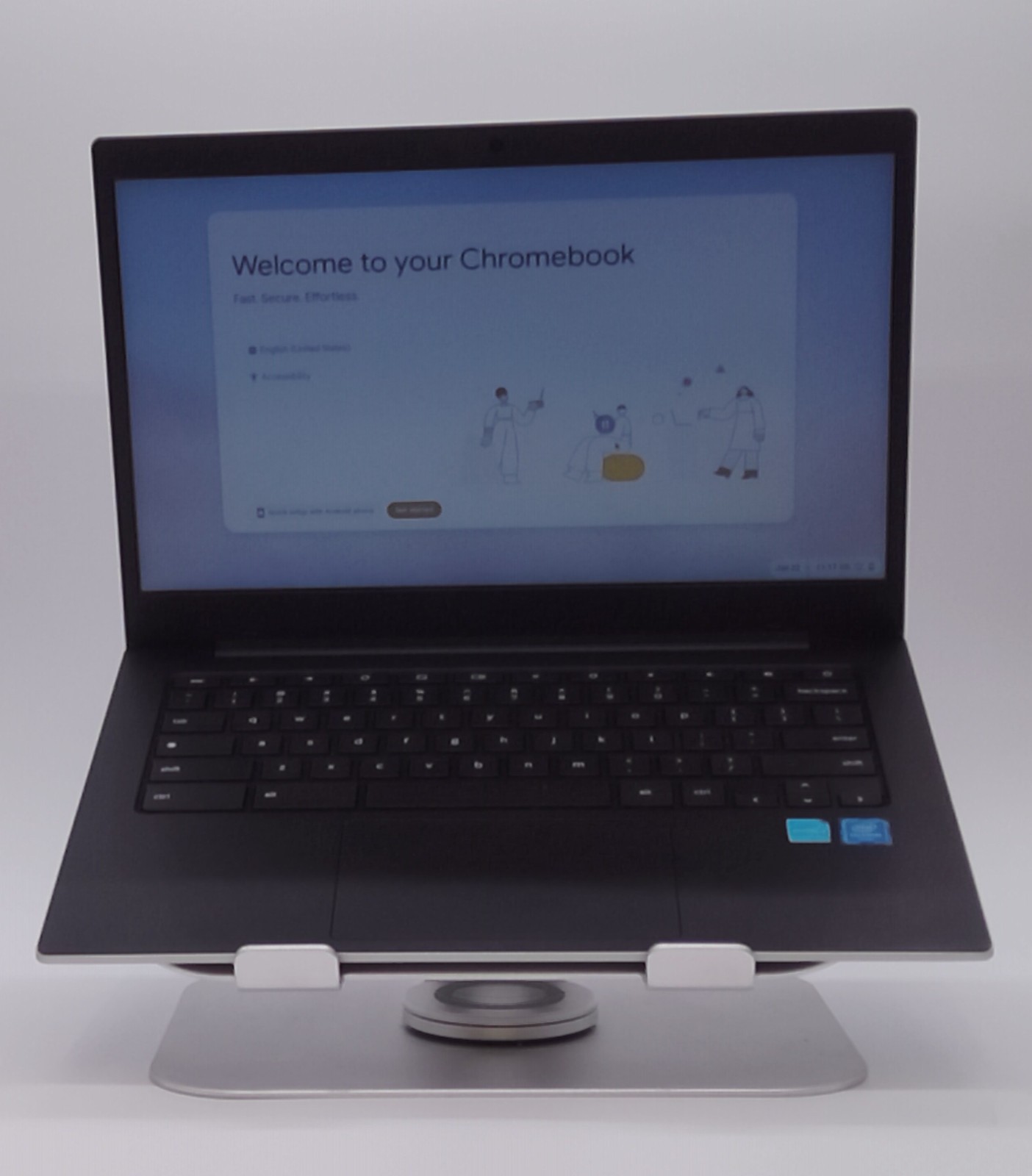 Samsung XE340XDA-KA1US Chromebook Celeron N4500 1.1GHz 4GB 32GB EMMC USED NO AC