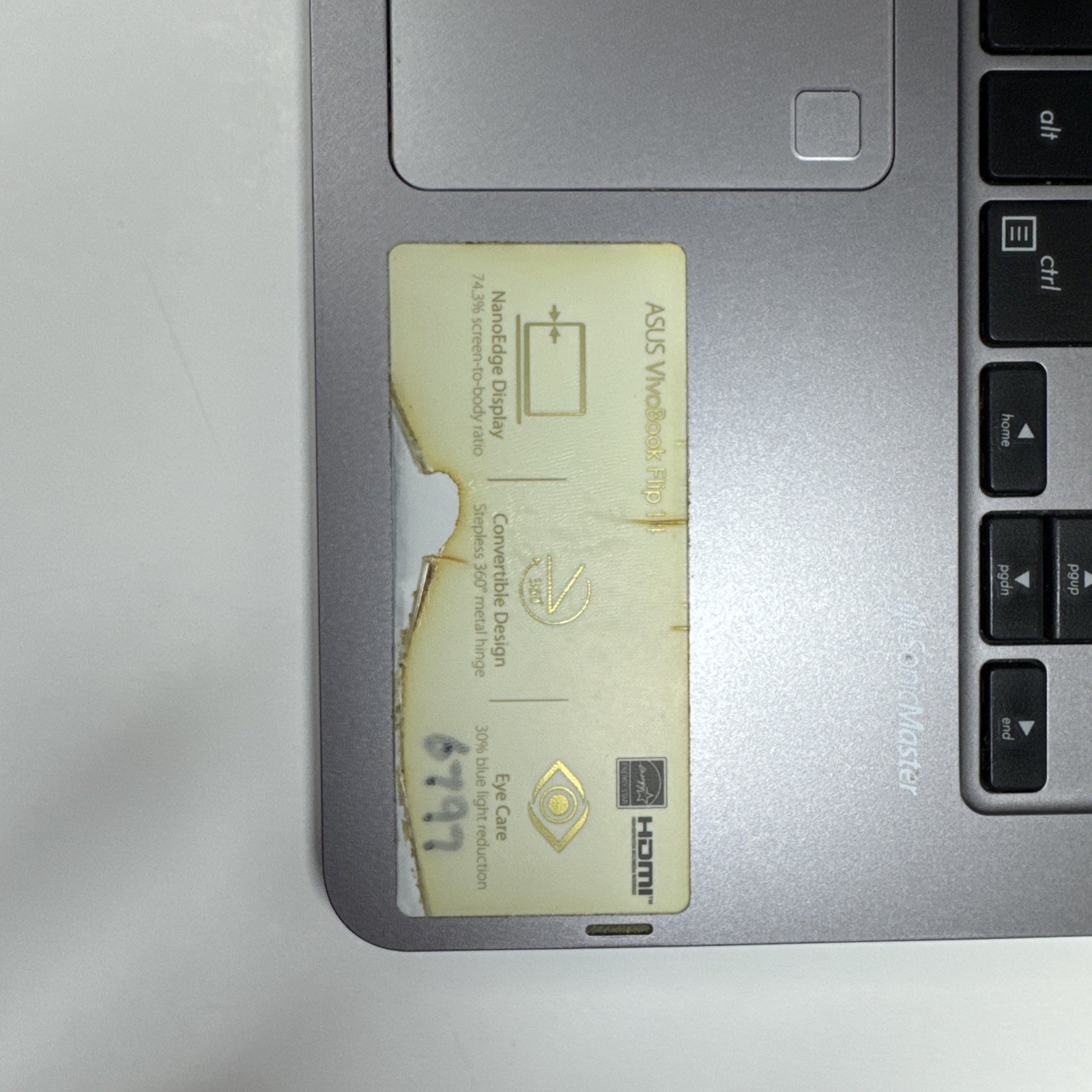 ASUS VivoBook Flip 14 TP401M 14″ Touch Screen Fold Laptop Win 11 Pro 64 GB SSD