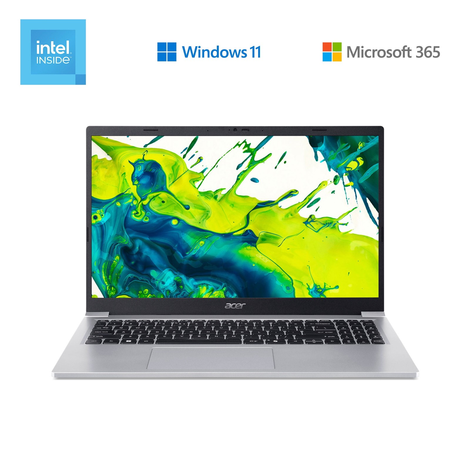 Acer Aspire Lite Laptop, 15.6″ FHD IPS Display, Intel N150 Processor, 8GB DDR4