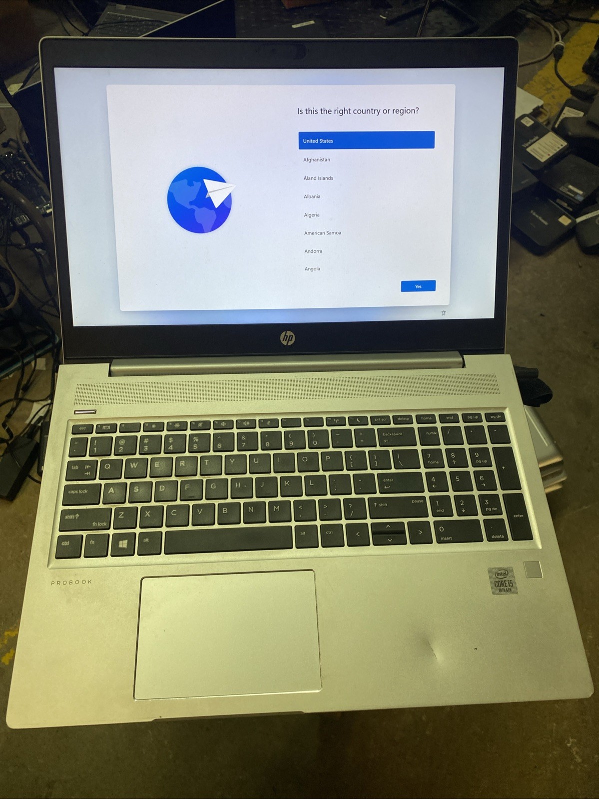 HP ProBook 450 G7 i5-10210u 1.6GHz, 16GB Ram, 512GB SSD, Windows 11