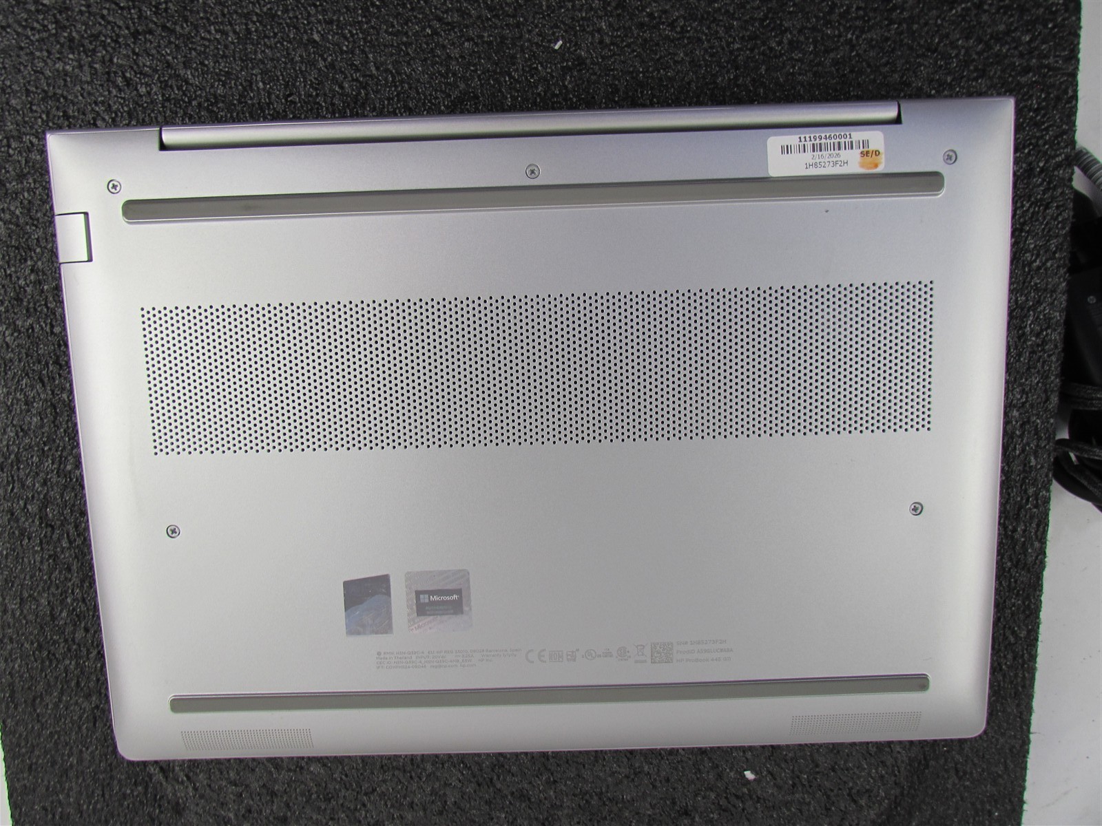 HP PROBOOK 445 (G11) AMD RYZEN 7 7735U 512GB SSD 32GB RAM AMD GPU WIN 11 PRO
