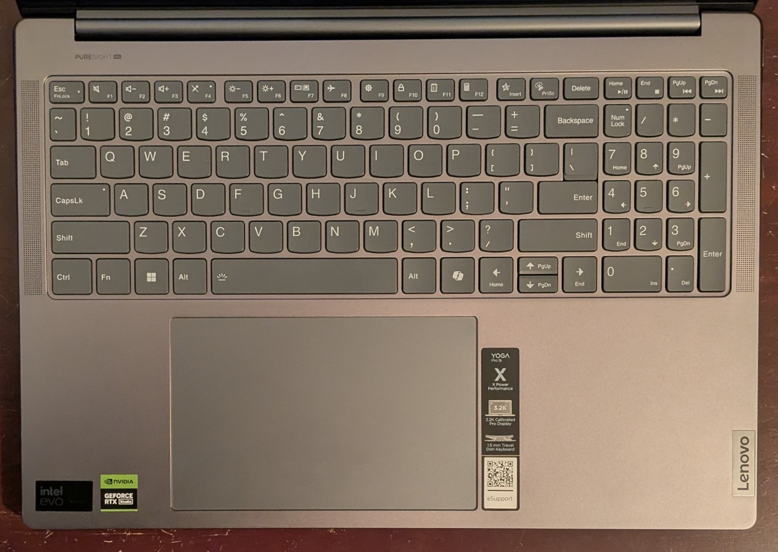 Lenovo Yoga Pro 9i 16″ 3.2K 165Hz (Core Ultra 9 185H, 32GB/1TB SSD, RTX 4050)
