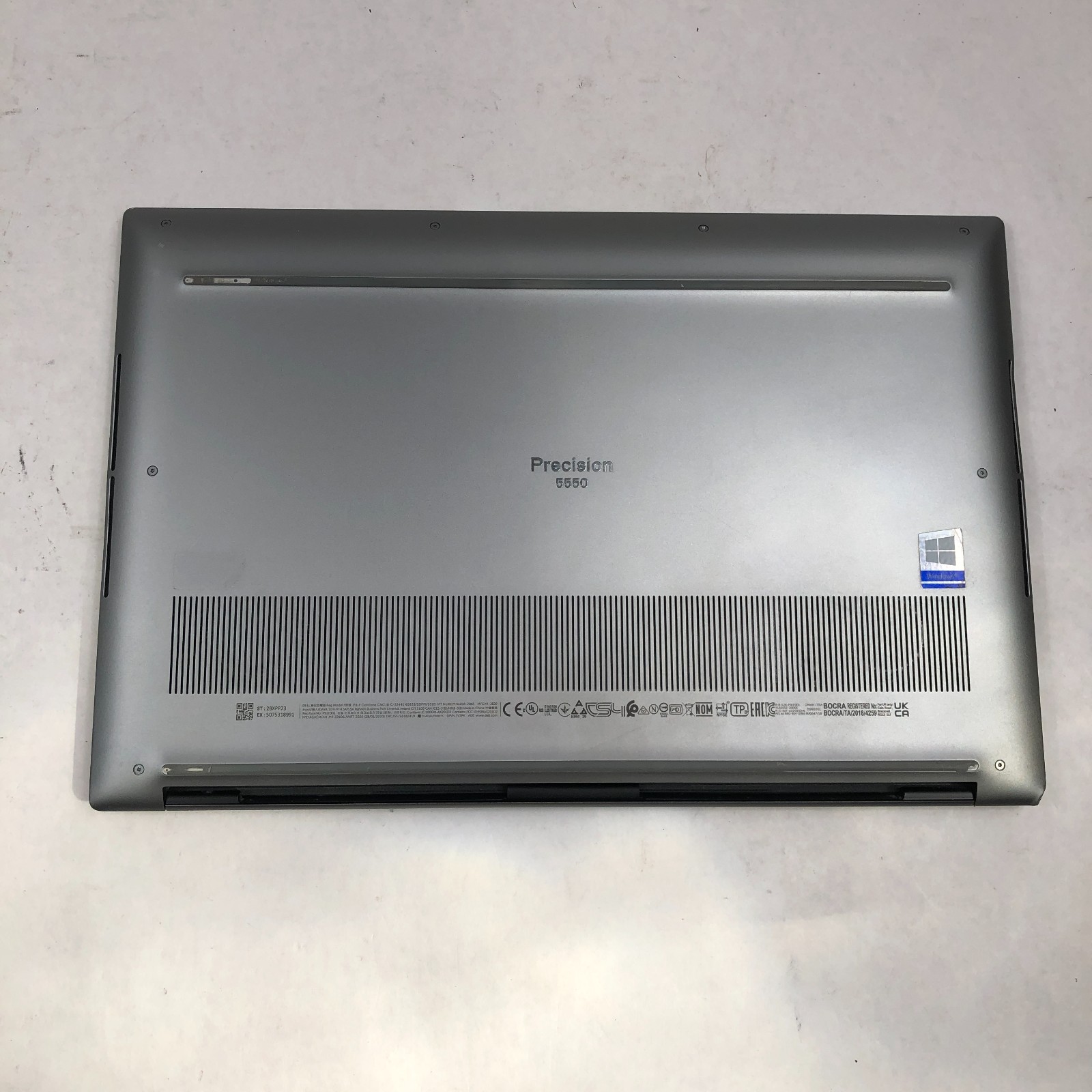 Dell Precision 5550 Intel Core i7-10875H 16GB RAM 512GB NVMe T2000 NO OS *Read*