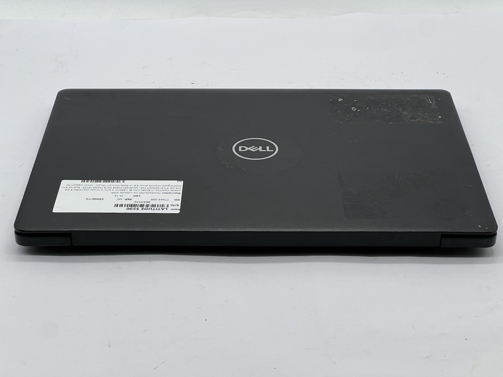 Dell Latitude 3590, i7-8550U CPU, @ 1.80GHz, 8GB RAM, 256GB SSD-No OS/Charger