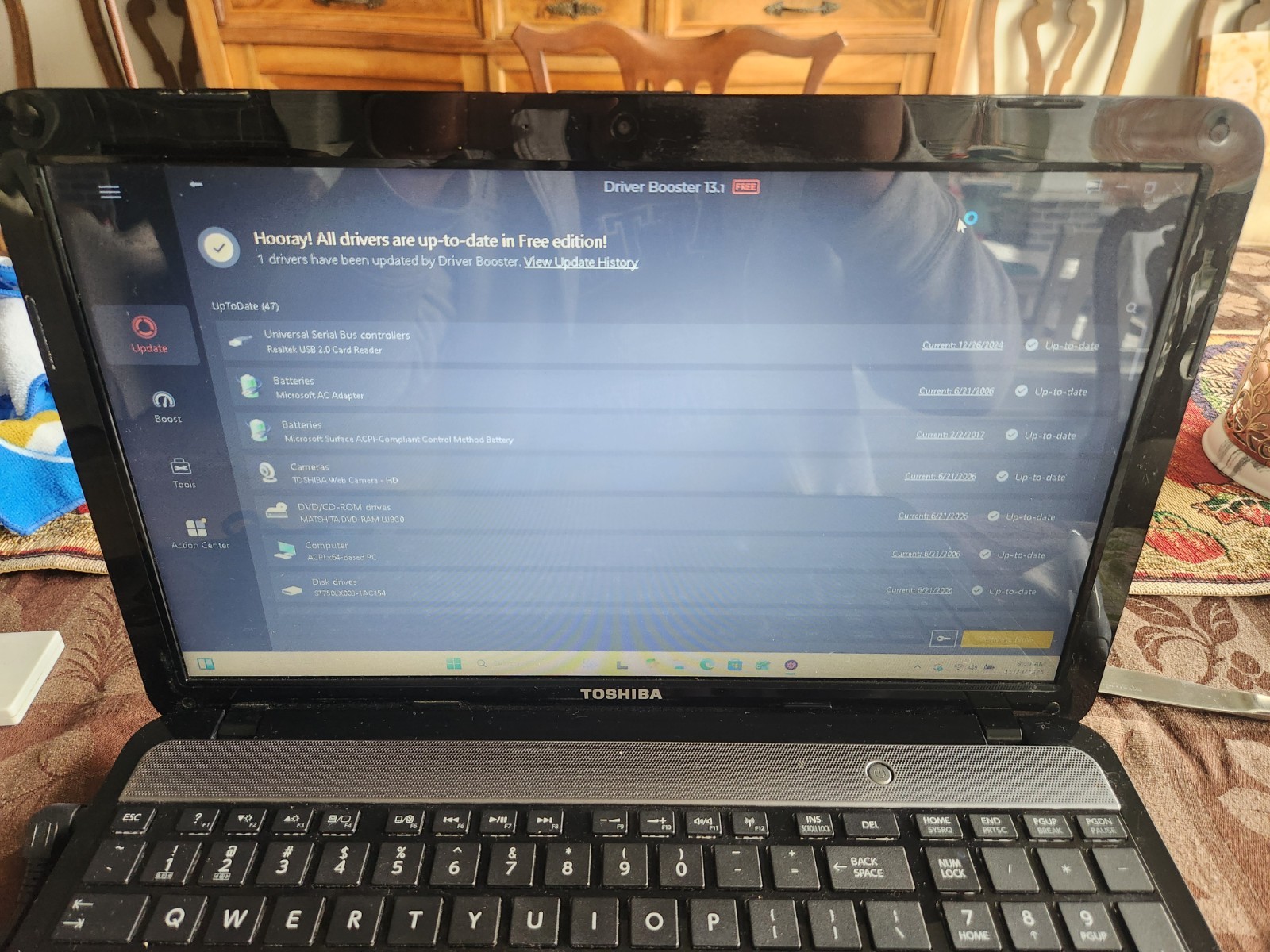 15.5″ Toshiba Satellite L855 Laptop Intel Core i7 2.40GHz 6GB DDR3 700GB Win 11