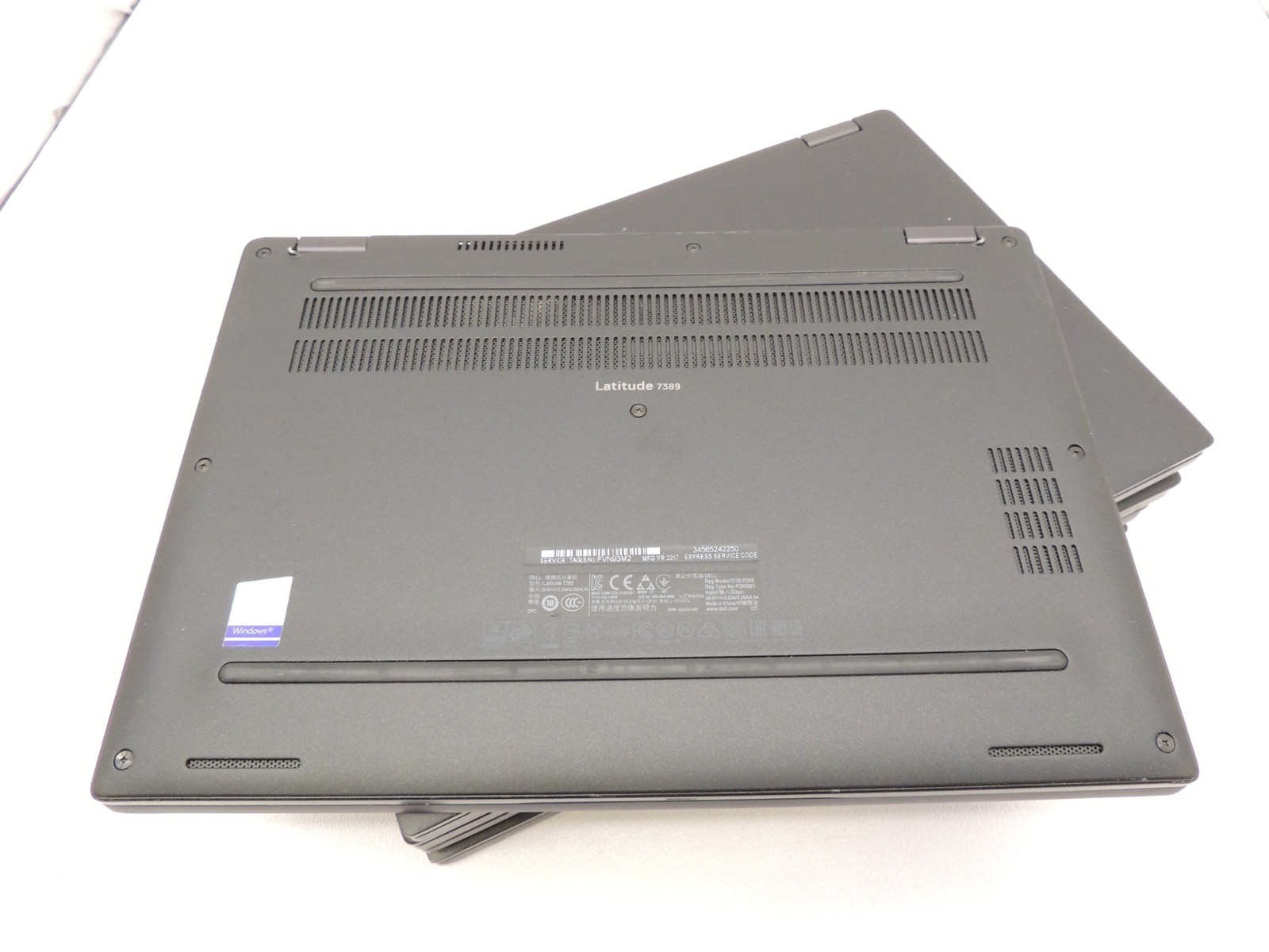 Lot of 6 Dell Latitude 7389 Touch Core i7 7th 16GB No SSD/Battery/Charger Laptop