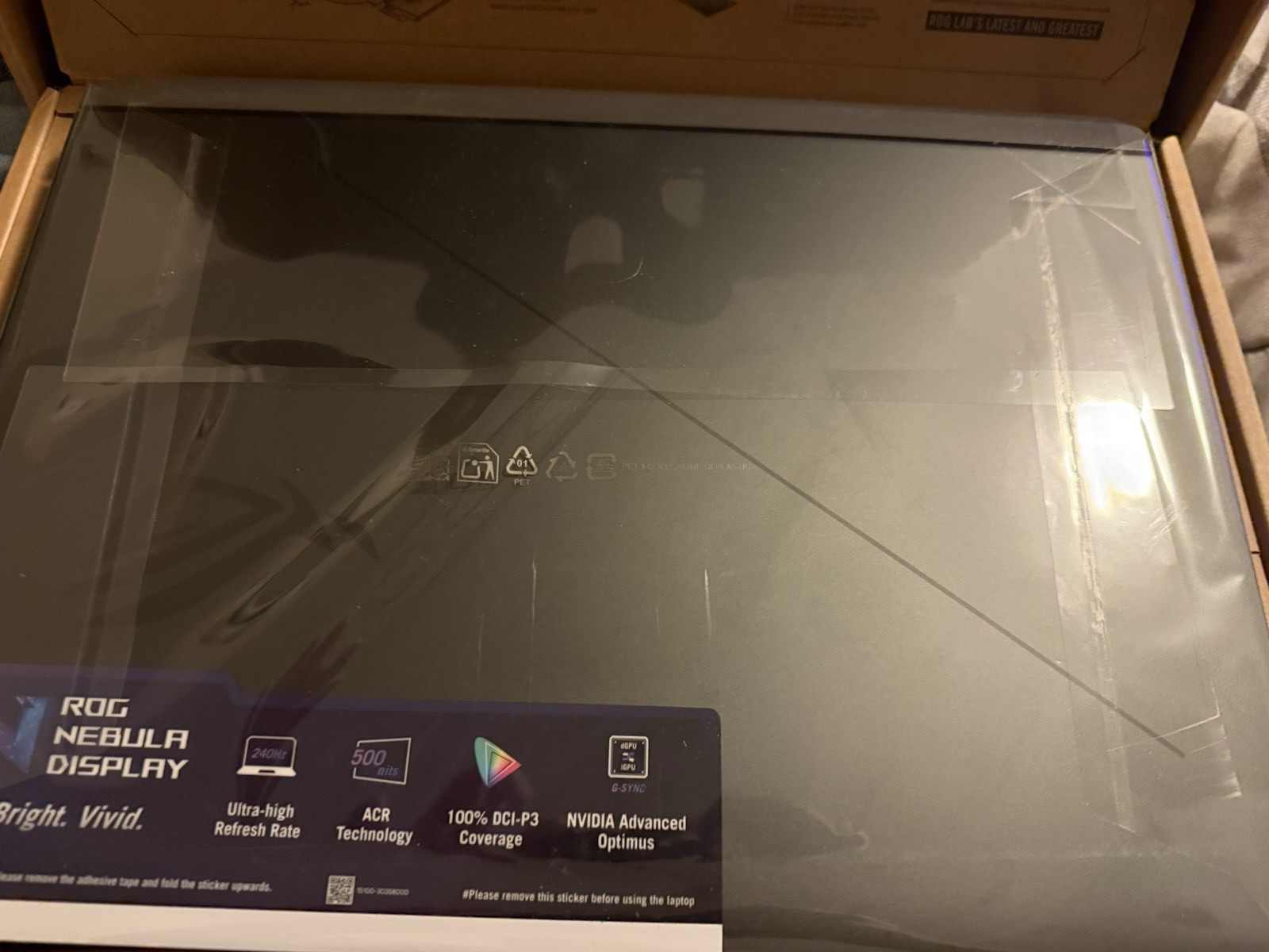ASUS ROG Strix 16in i9 16GB 1TB SSD RTX 2560×1600 Gaming Laptop+Chg