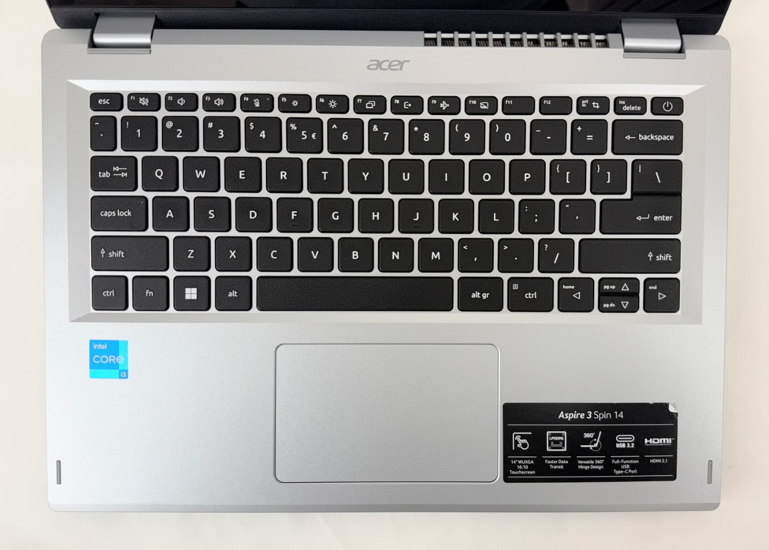 Acer Aspire Spin 14 A3SP14-31PT-32M6 14″ FHD Touch i3-N305 8GB 256GB W11H