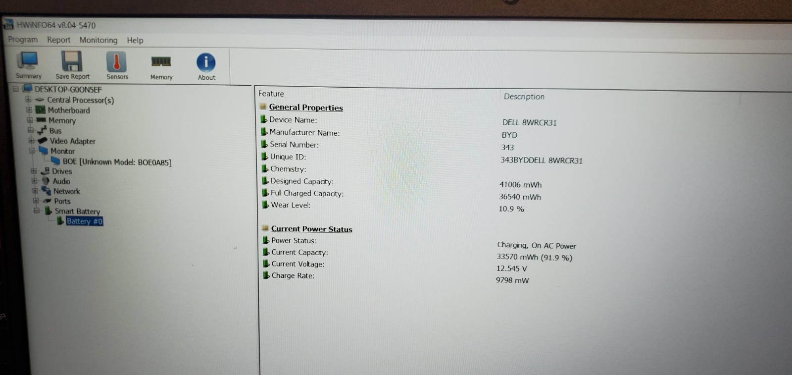 Dell Latitude 5530 Laptop i7-12th Gen 16GB RAM 256GB SSD W11P BIOS Locked