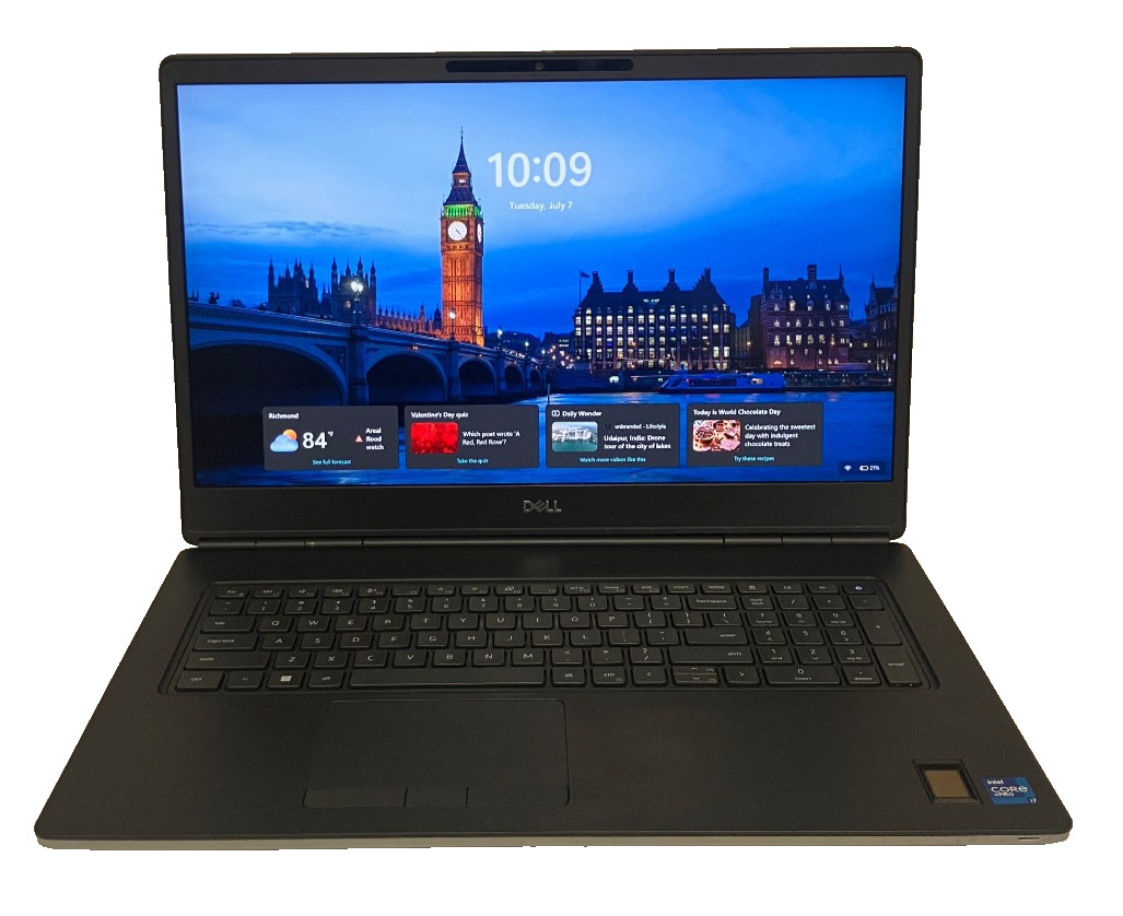 Dell Precision 7760 17″ NVIDIA RTX A3000 2.5GHz Intel Core i7-11850H 64GB 1TB
