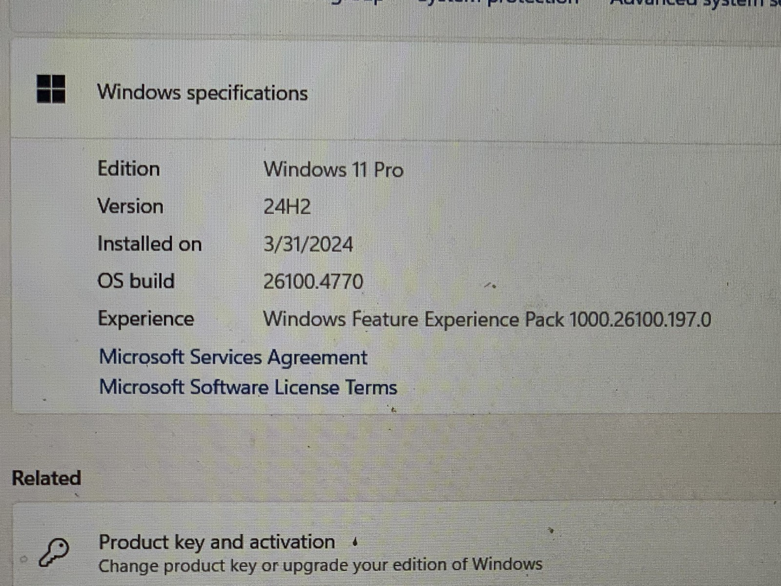 HP PROBOOK 450 G6 INTEL CORE i5-8265U@1.60GHZ 8GB RAM 512GB NVME WIN11 PRO *READ