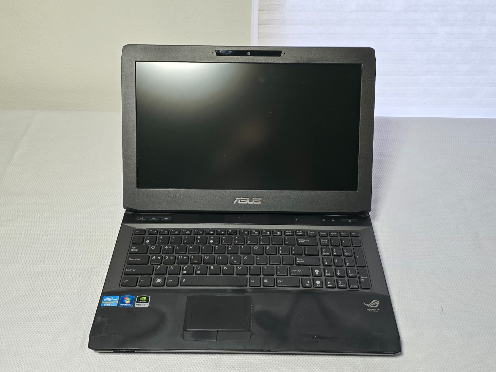 AS IS READ ASUS ROG G53J i7 740QM G53s 8GB RAM GTX 560M G53SX-DH71