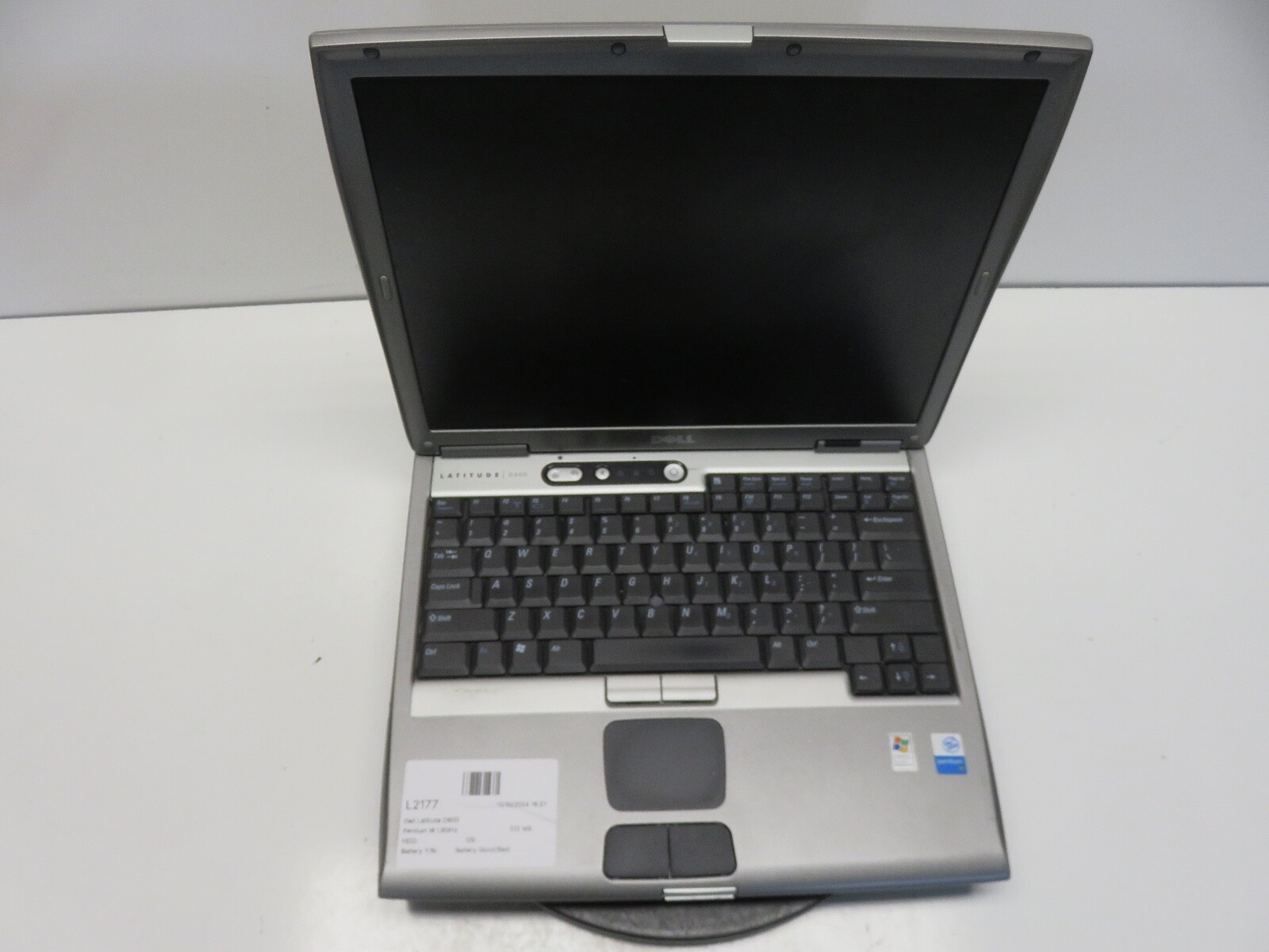 Dell Latitude D600 Pentium M 1.6GHz 512 MB 40 GB WIN XP No Batt