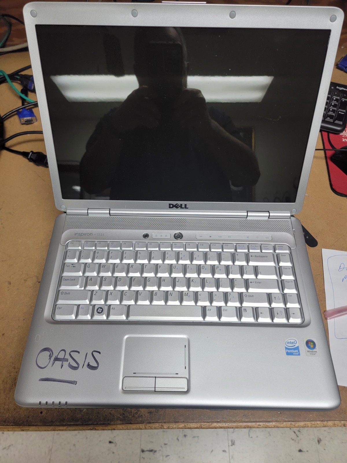 DELL INSPIRON 1525 LAPTOP DUAL CORE 2.00GHZ 2GB RAM – PARTS OR REPAIR ONLY