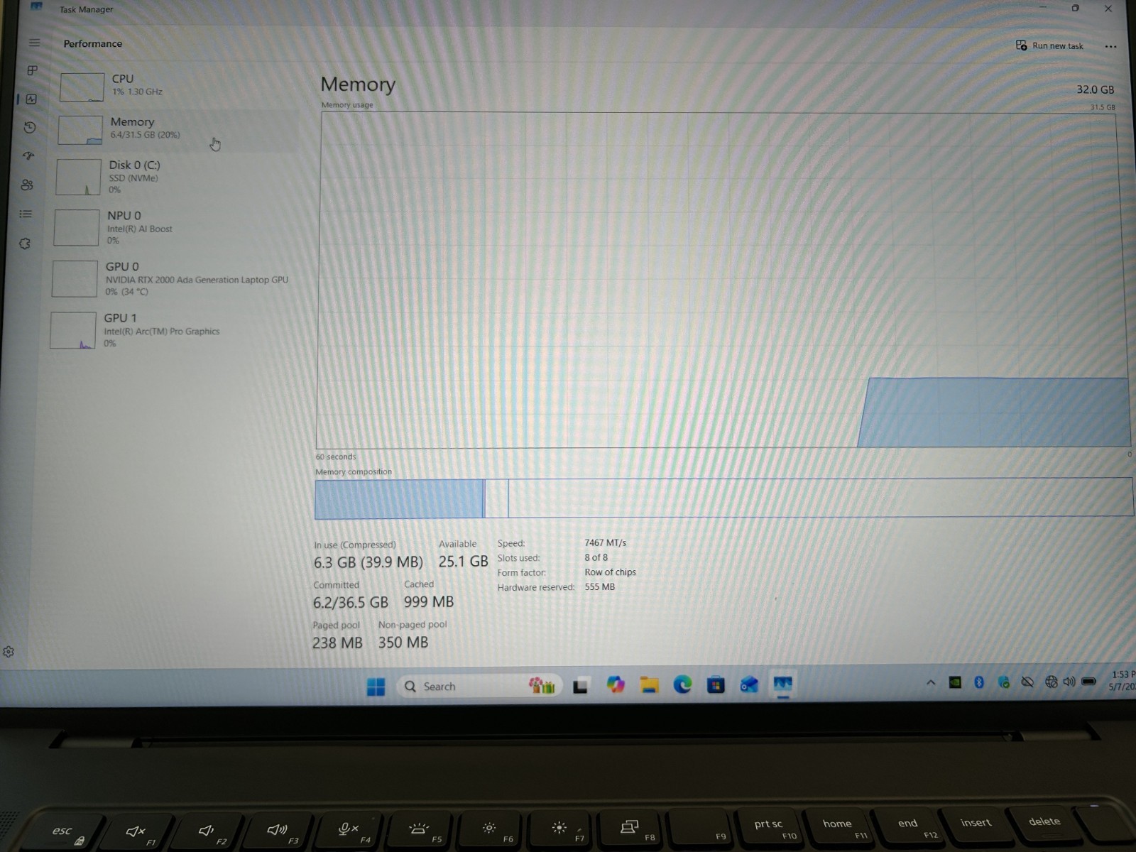 LAPTOP Dell Precision 5690 FHD+ IPS 16″ Ultra 7 165H 1 TB NVMe 32GB RAM Win 11