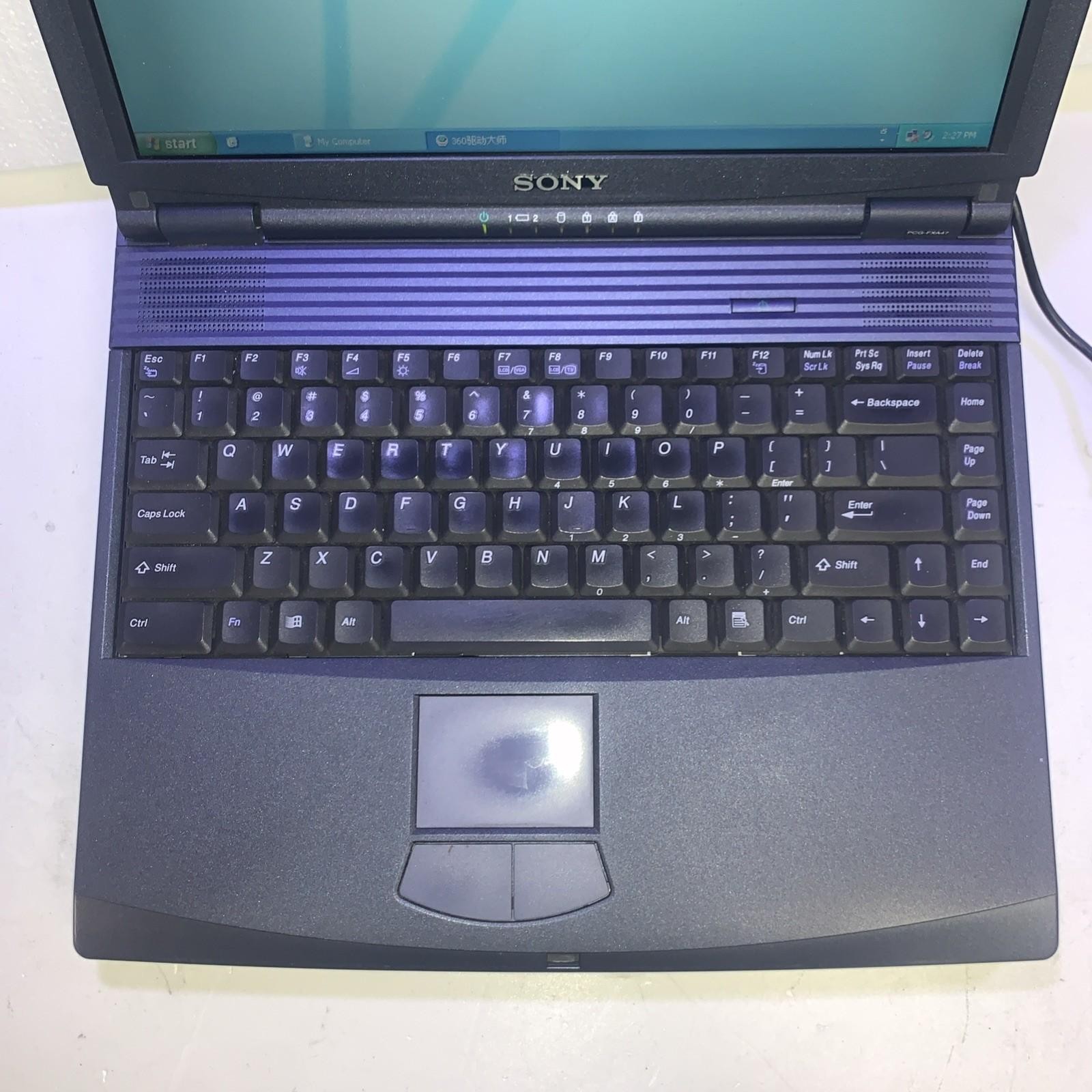Sony Vaio PCG-9B3L AMD Athlon 4 1000MHz 256MB RAM 20GB HD Windows XP SP3