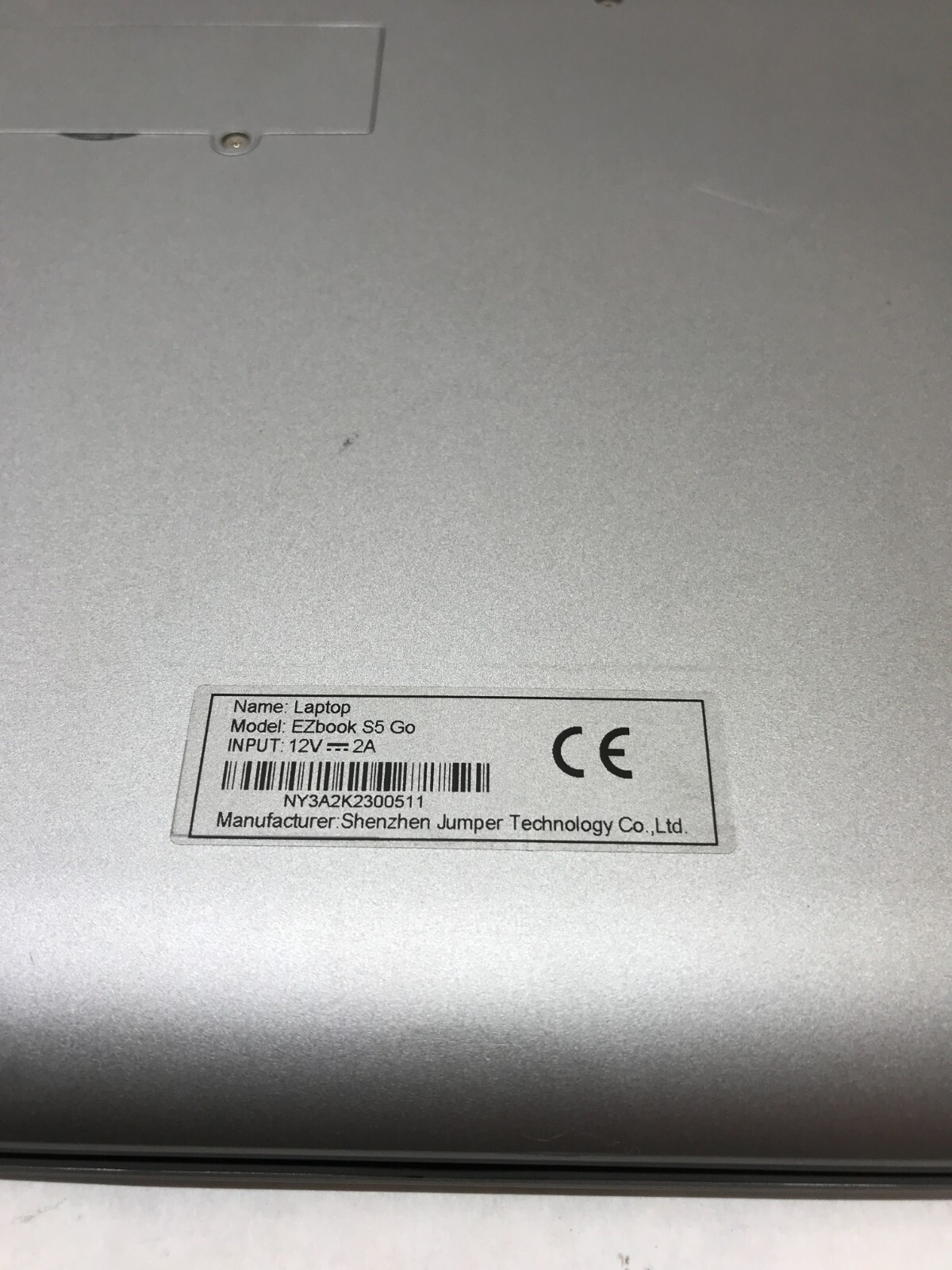 Jumper EZbook S5 Go Intel Celeron 4GB RAM NO SSD/OS For Parts NO POWER AS IS -DW