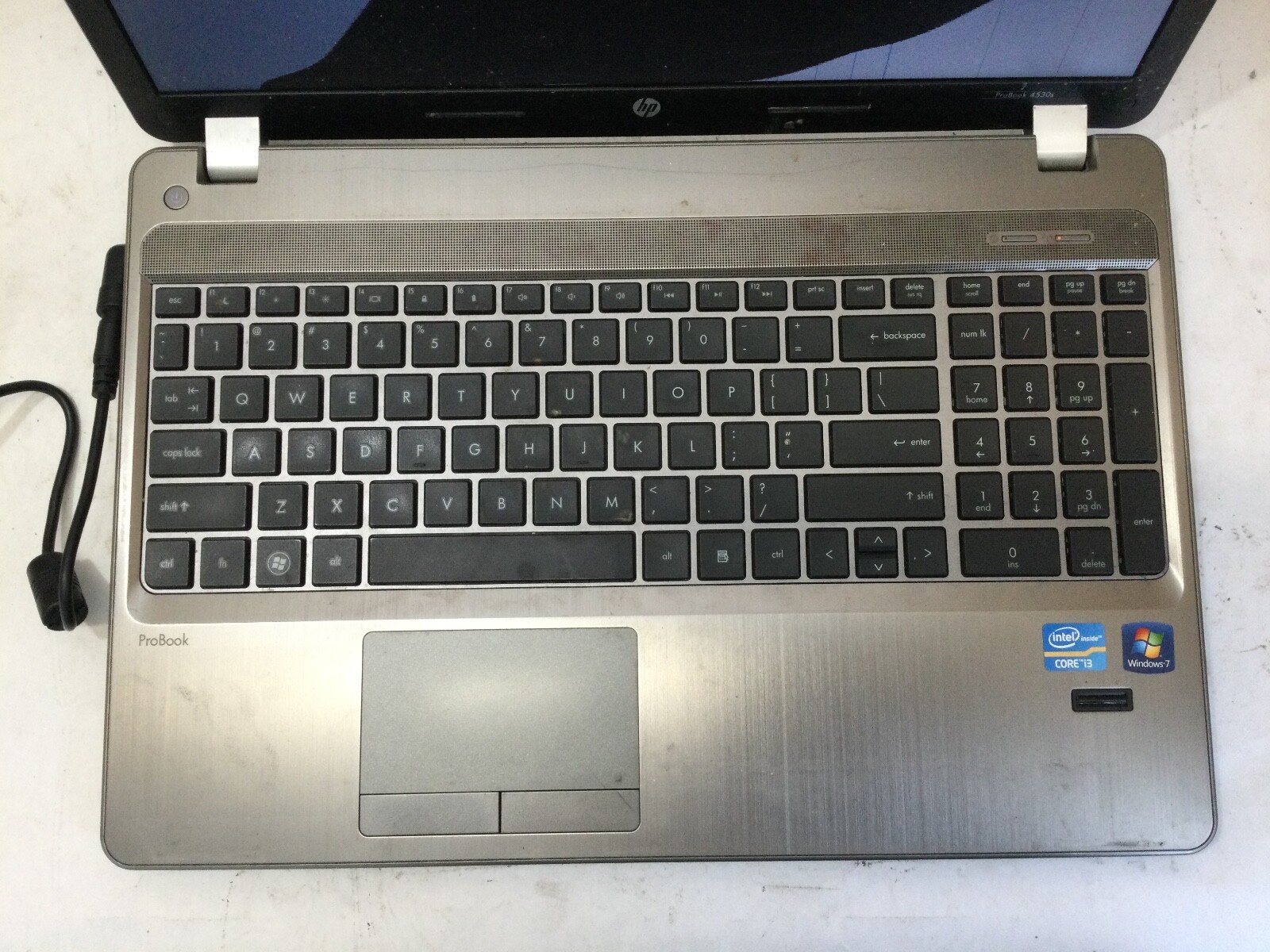 HP PROBOOK 4530S – FOR PARTS – NO RAM – INTEL CORE I3 – READ DESCRIPTION – BB!!!