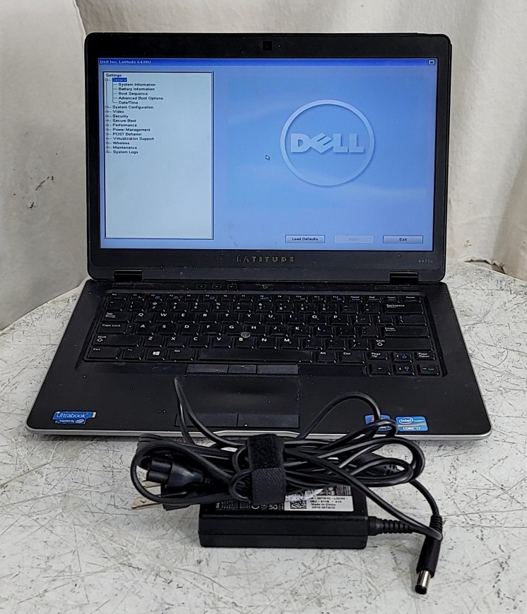 DELL LATITUDE 6430U Laptop Core I7-3687U 4GB 256GB SEE NOTES