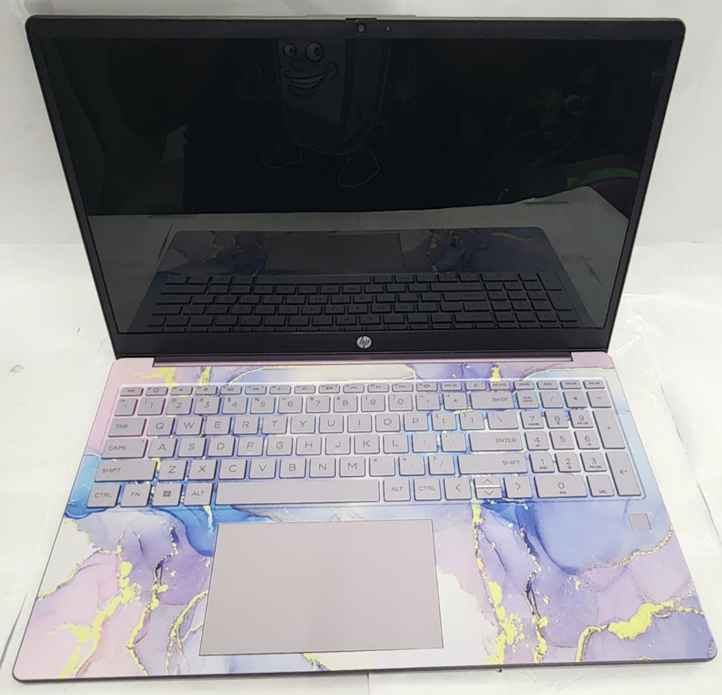 HP 15-fd0624ds Laptop, Intel Celeron N100, 4GB RAM, 128GB eMMC, Win 11 Pro