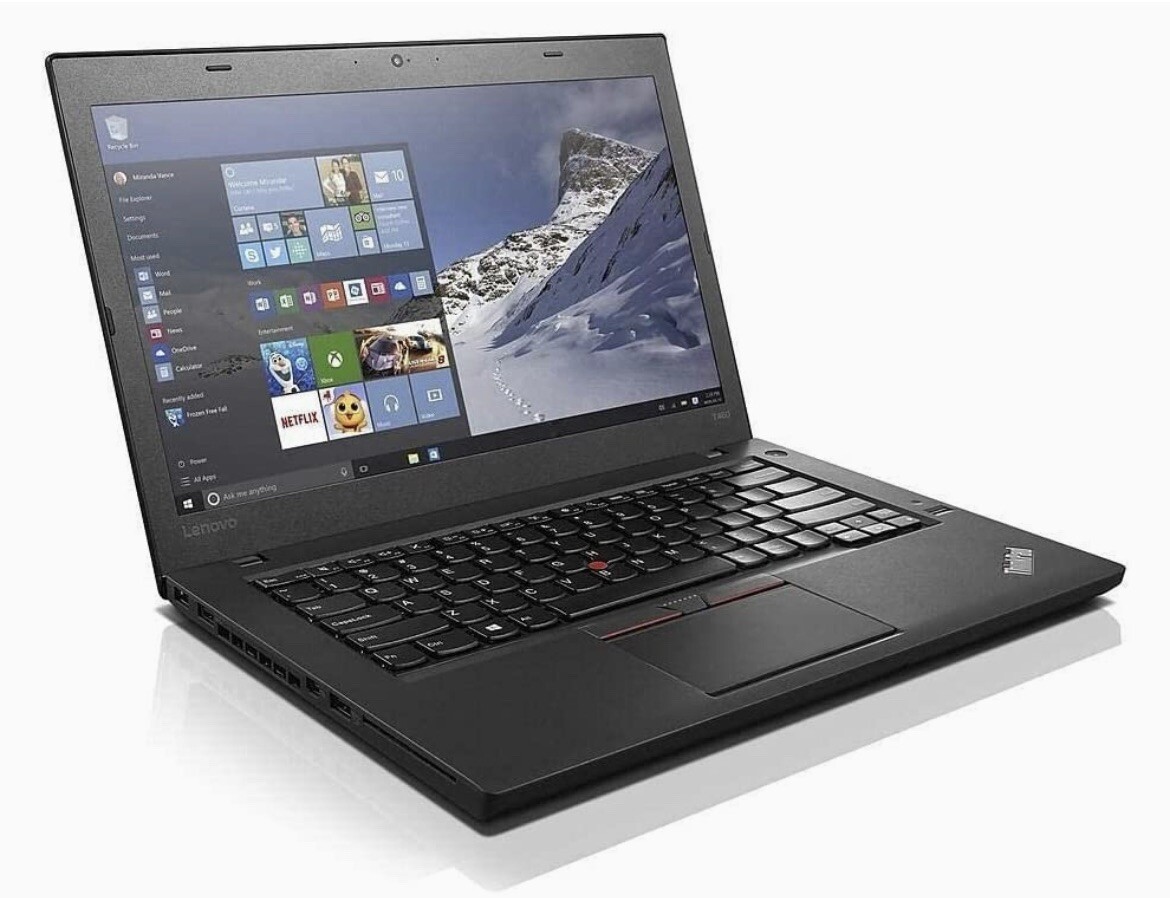 LENOVO THINKPAD T460S, 14”inch i5-6300U, 8GB, 180GB SSD, WIN10 PRO