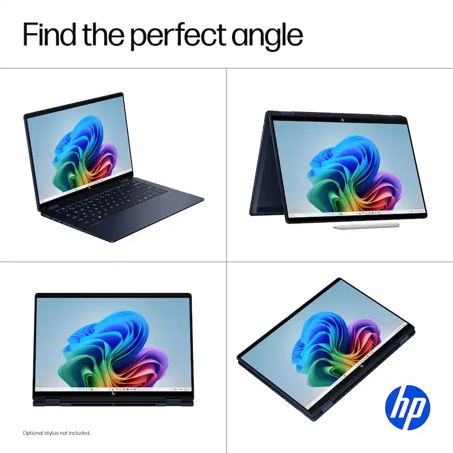 HP – OmniBook X Flip 2-in-1 – Copilot+ PC – 14″ 2K Touch-Screen Laptop – Intel C