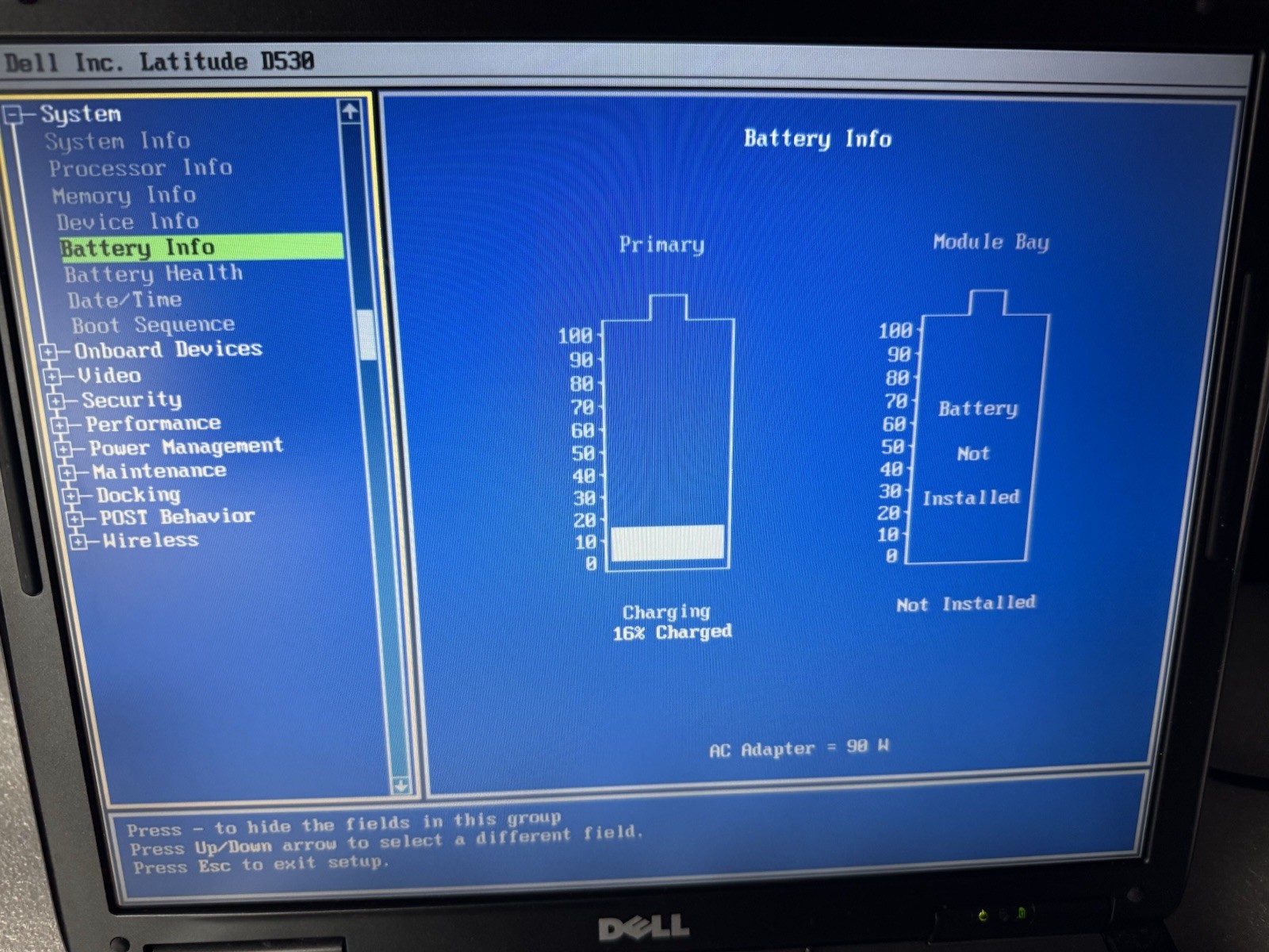 Dell Latitude D530 Intel Core 2 Duo 2.20 GHz 1GB RAM 80GB HDD No OS