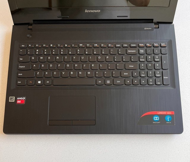 Lenovo G51-35 15.6-inch LED Laptop AMD A4-7210 1.8GHz 4GB RAM 500GB HDD DVD / RW