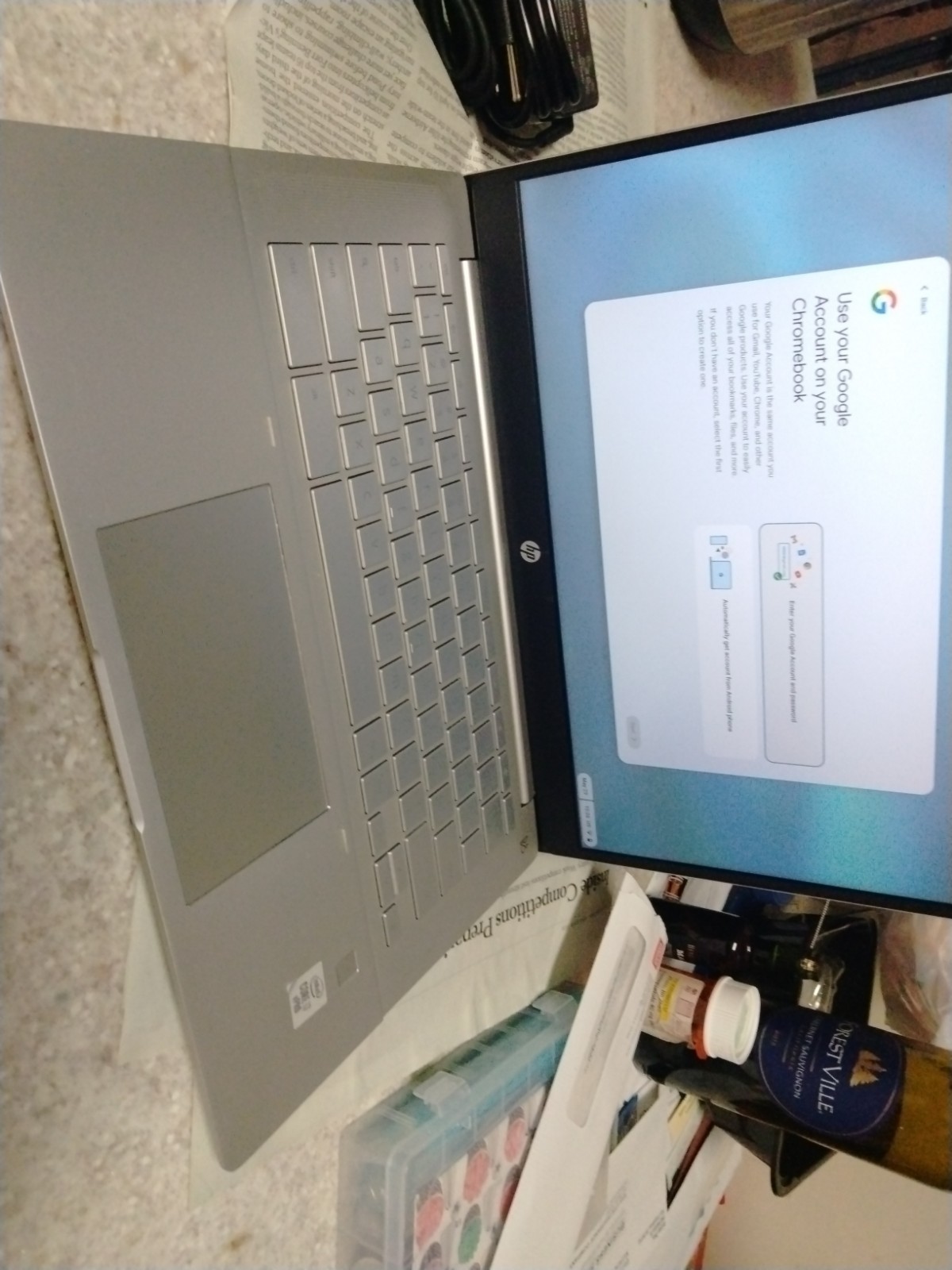 HP Pro Chromebook C640 i7 Intel 8GB RAM