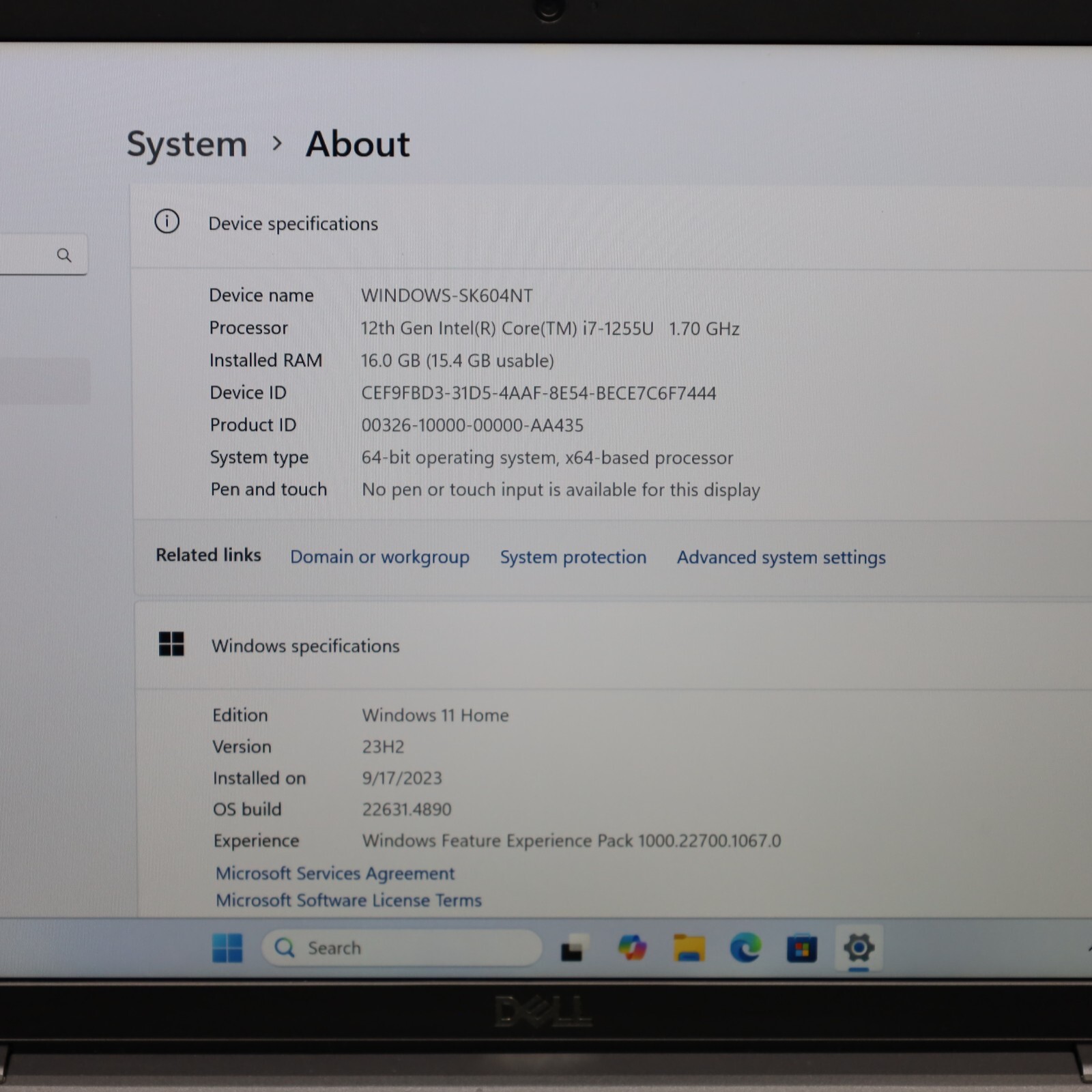 Dell Latitude 7430 i7-1255U 16GB RAM 512GB SSD Win 11 Home Used