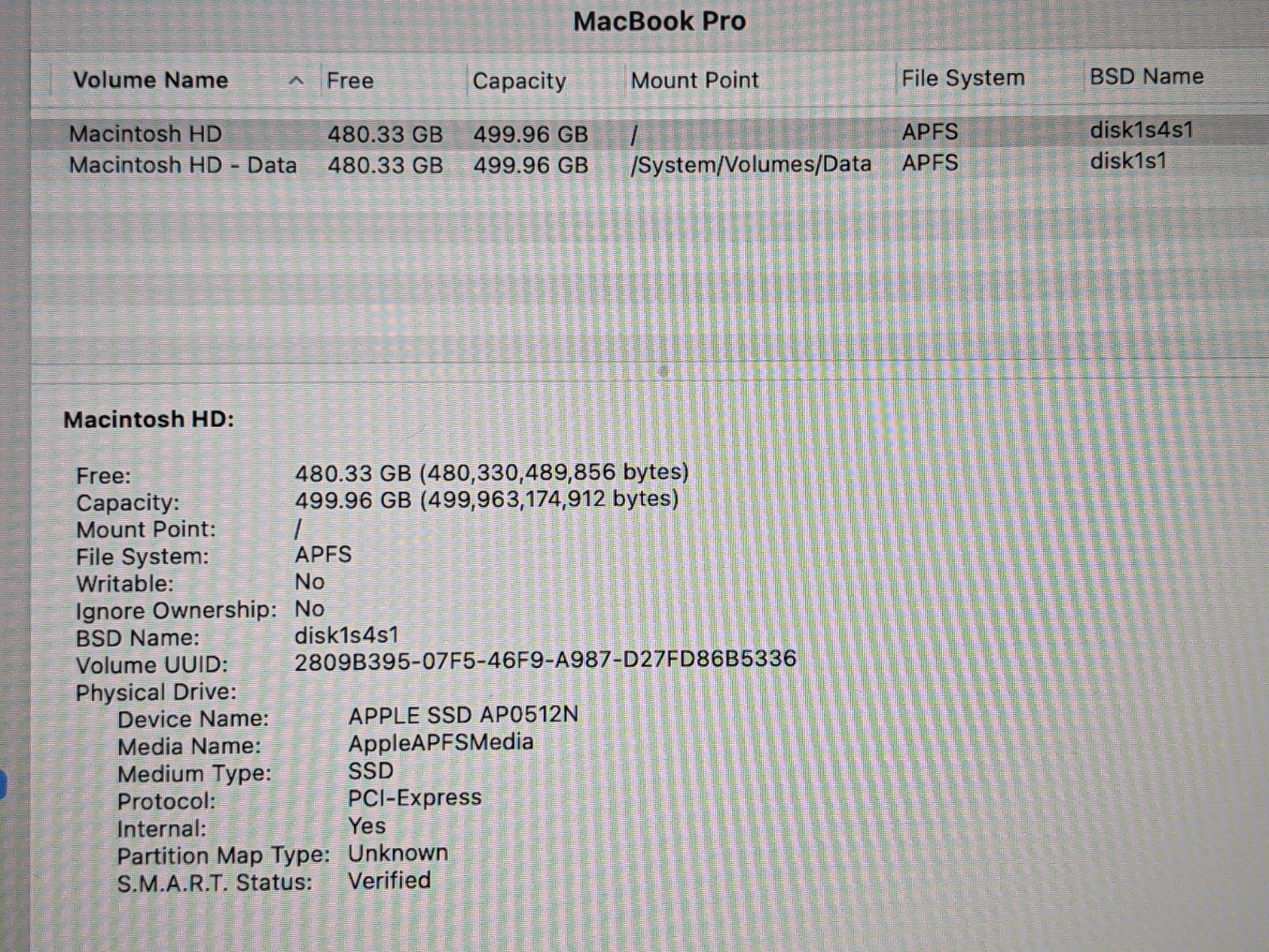 Apple MacBook Pro 13″ A2251 (2020) i5-1038NG7 2GHz 16GB 512GB SSD Sequoia +PA