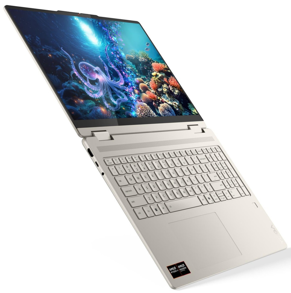 Lenovo Yoga 7 2-in-1 16″ 2K Touch Ryzen AI 5 340 16GB 1TB SSD FPReader Yoga Pen
