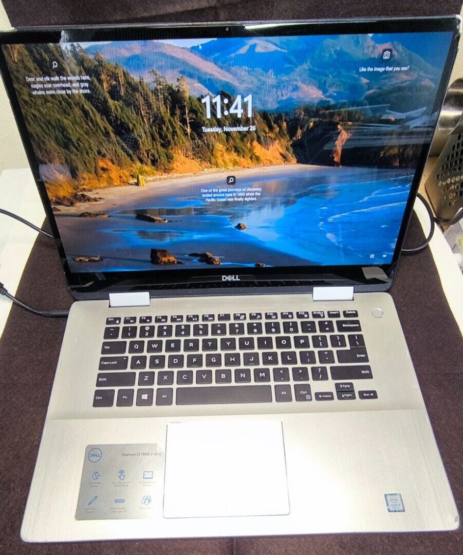 Dell Inspiron 15 7000 Intel Core i5-8265U 8GB 1TB HD/SSD W11 Touchscreen