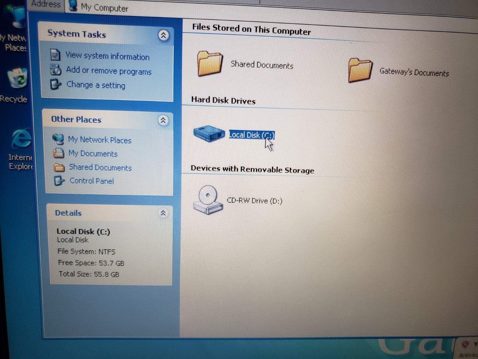Gateway 450SX4 15″ Laptop Pentium 4 1.6GHz 512MB RAM 60GB HDD, Windows XP **READ
